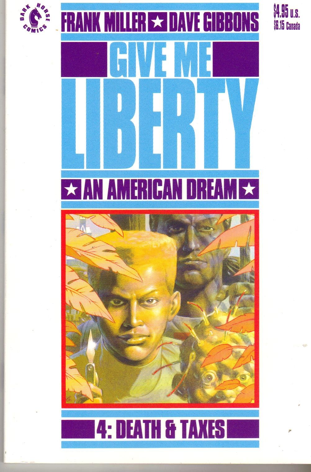 Give Me Liberty An American Dream Vol. 4: Death and Taxes book cover