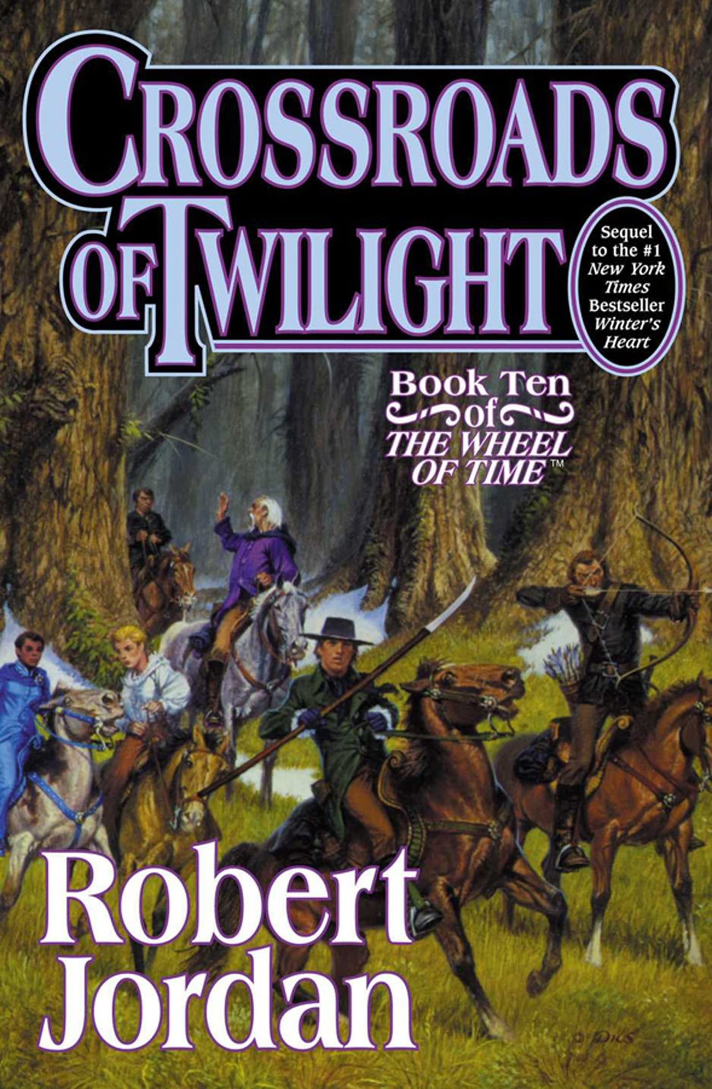 Crossroads of Twilight: Book Ten of 'The Wheel of Time' book cover