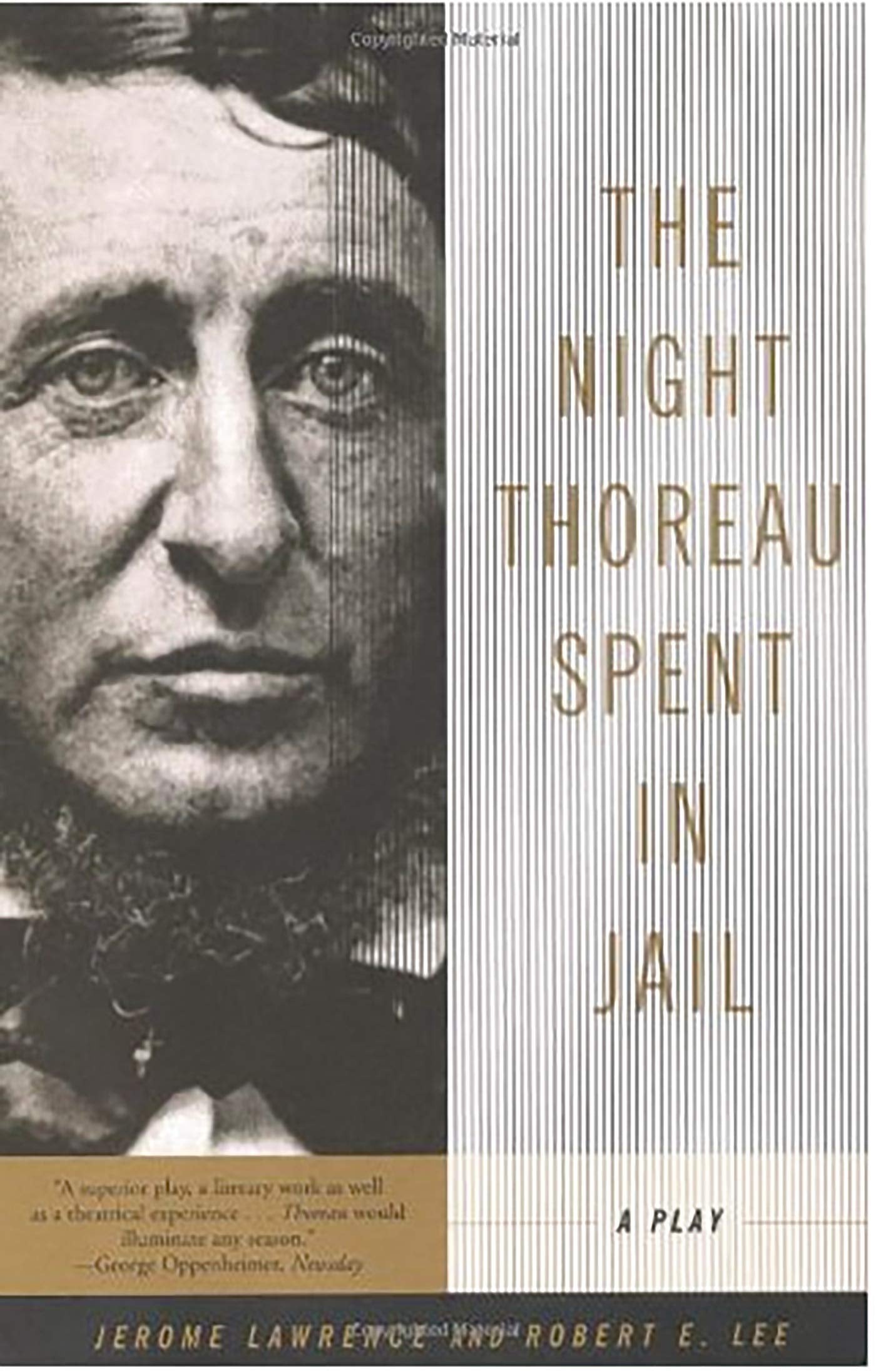 Night Thoreau Spent in Jail: A Play book cover