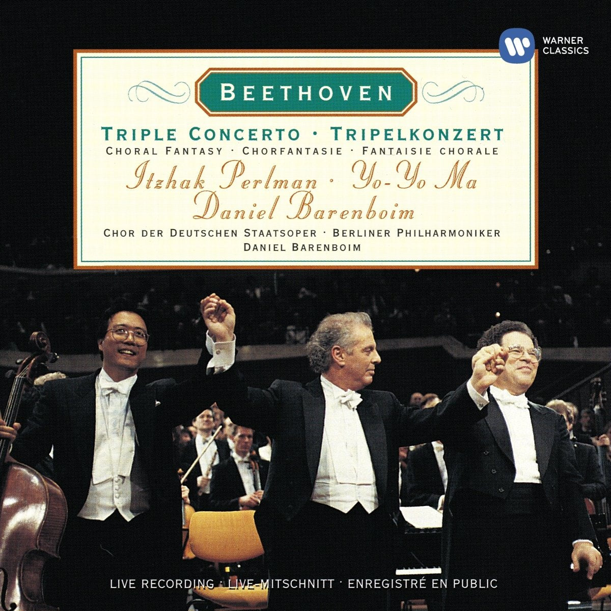 Triple Concerto / Choral Fantasy book cover