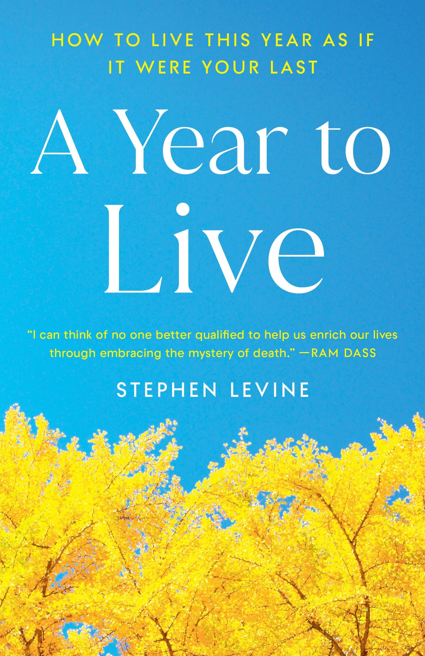 Year to Live: How to Live This Year as If It Were Your Last book cover