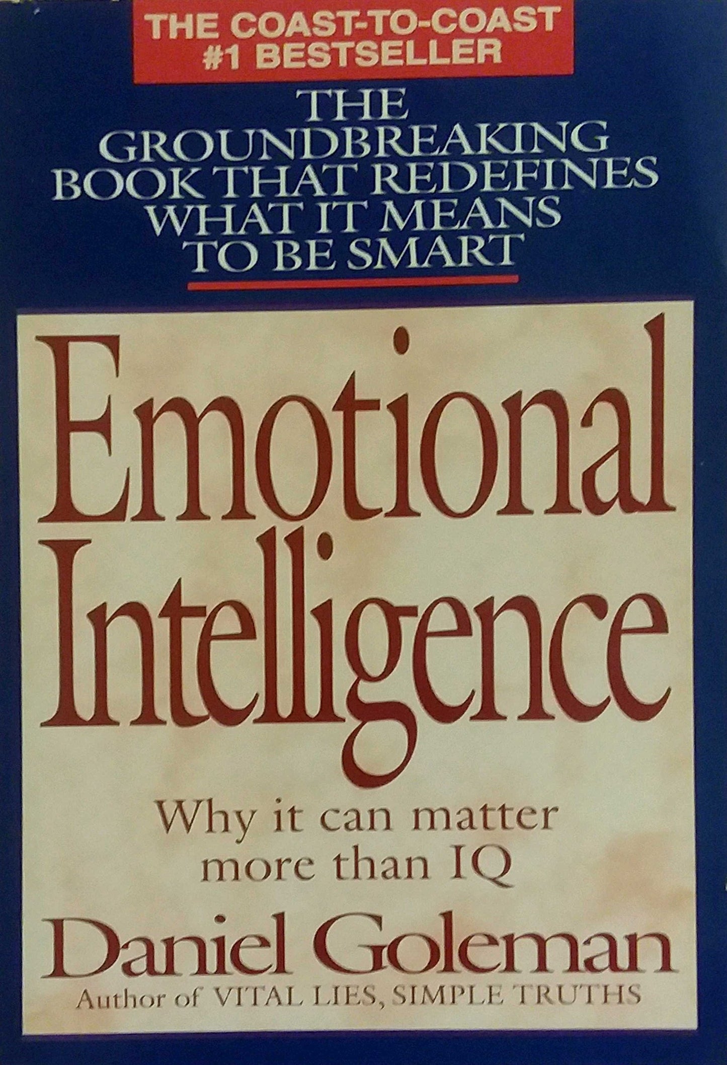 Emotional Intelligence book cover