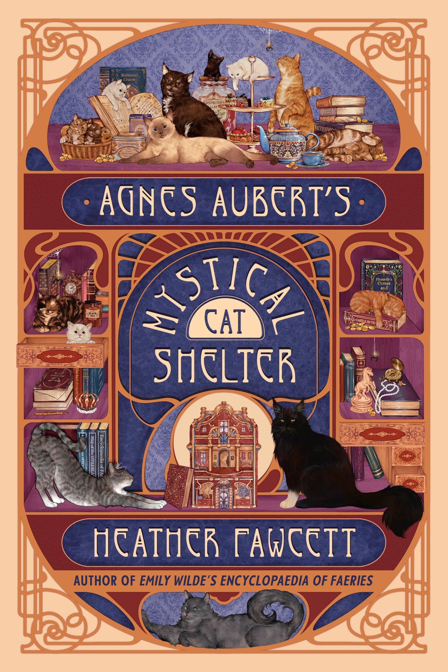 Agnes Aubert's Mystical Cat Shelter book cover