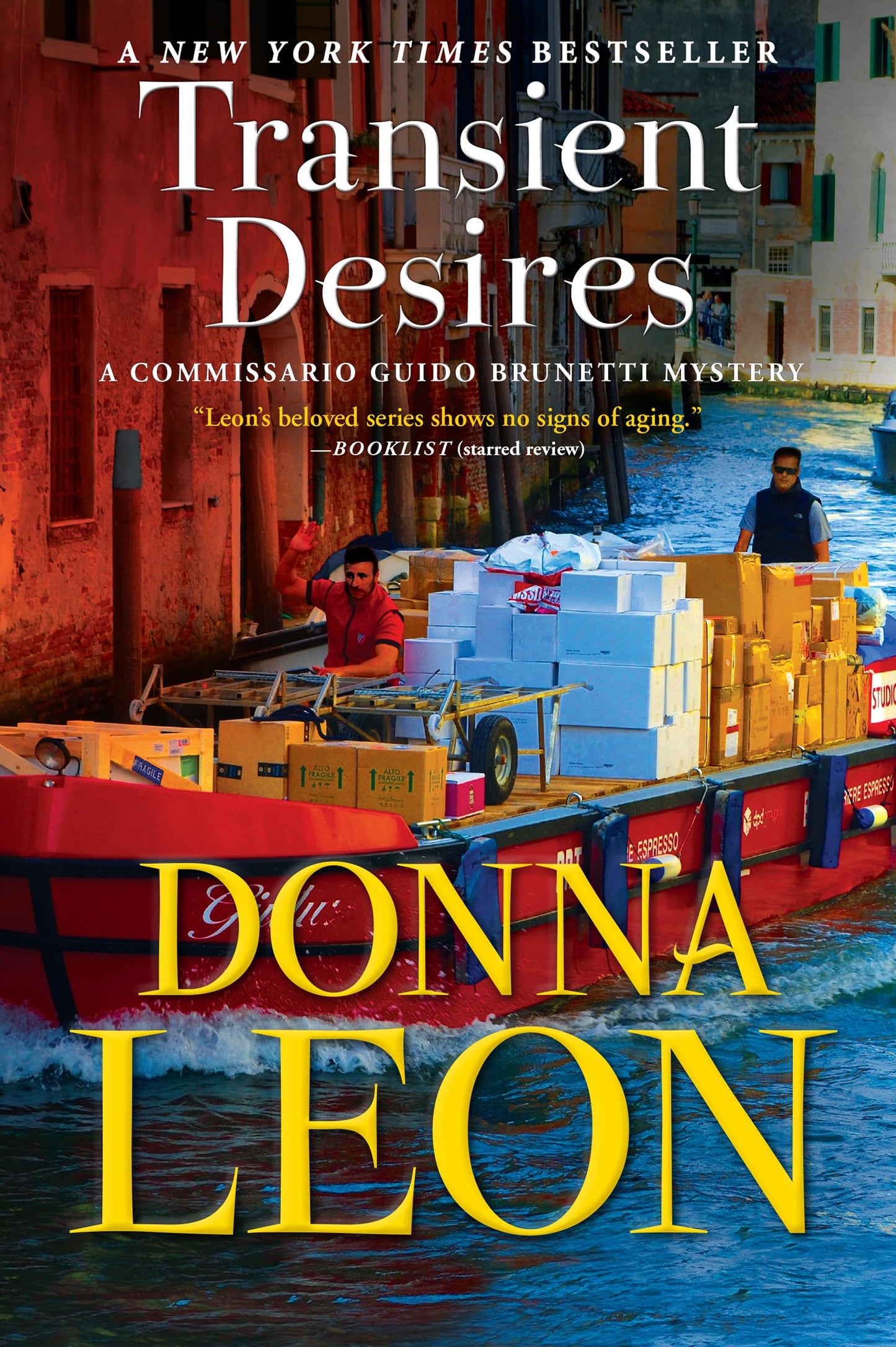 Transient Desires: A Commissario Guido Brunetti Mystery book cover