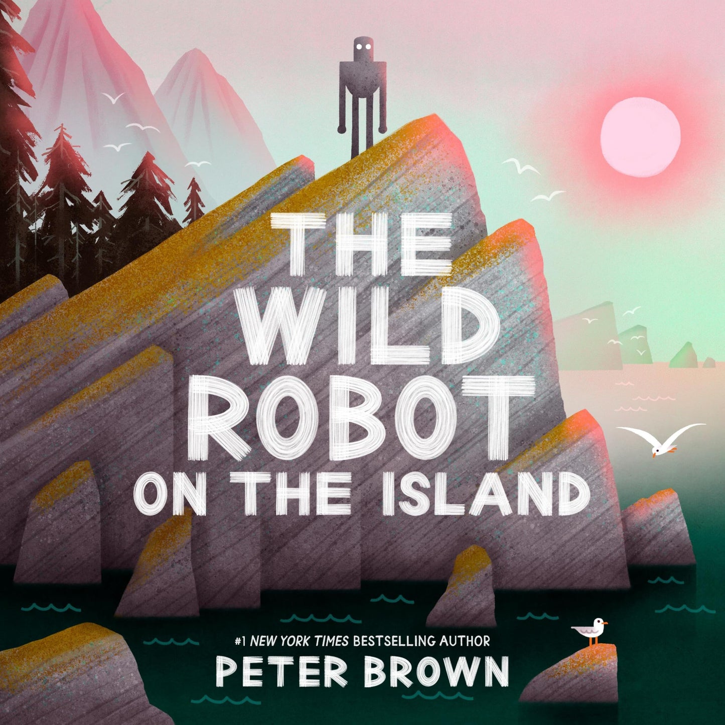 The Wild Robot on the Island book cover