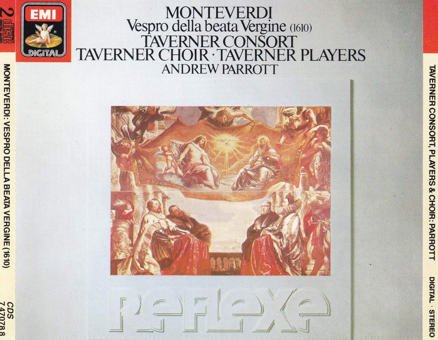 Monteverdi: Vespro della Beata Vergine (1610): Taverner Consort, Choir and Players: Andrew Parrott book cover