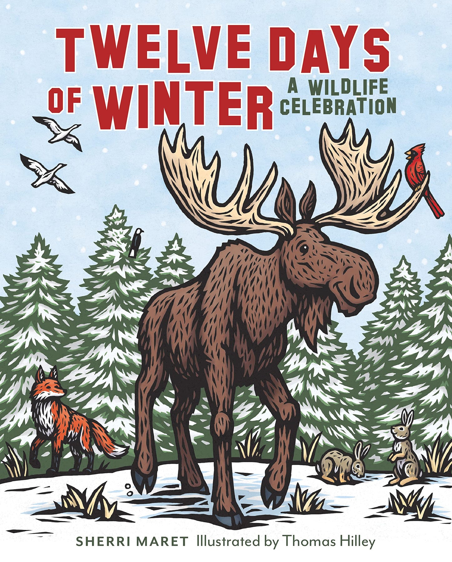 Twelve Days of Winter: A Wildlife Celebration book cover