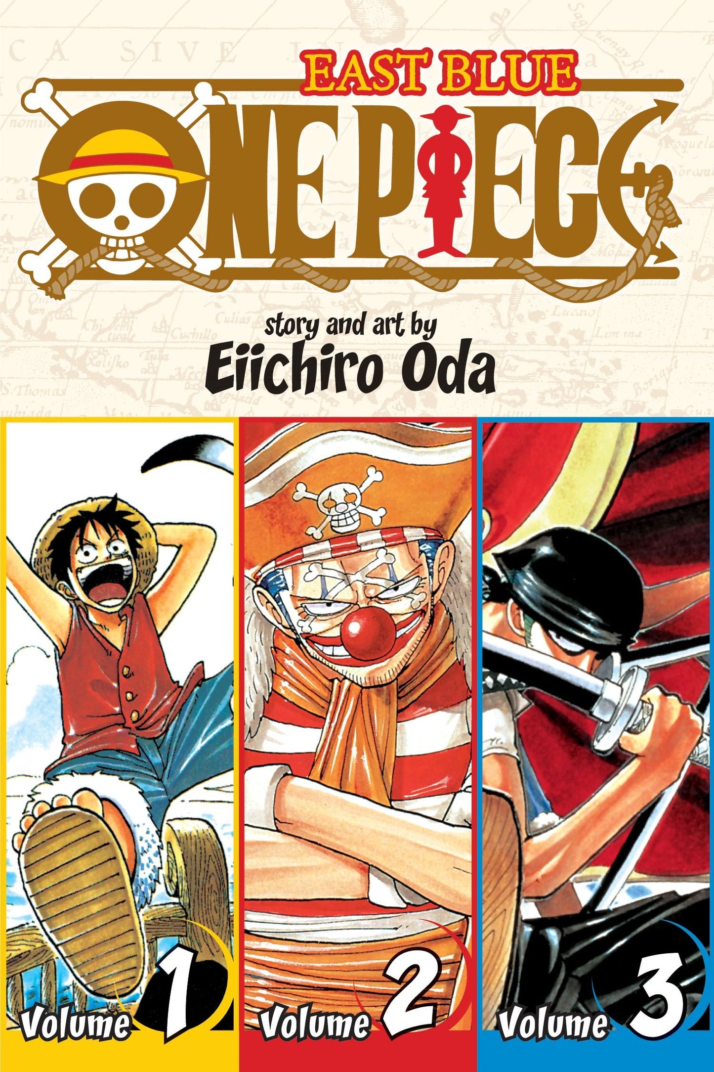 One Piece (Omnibus Edition), Vol. 1 book cover