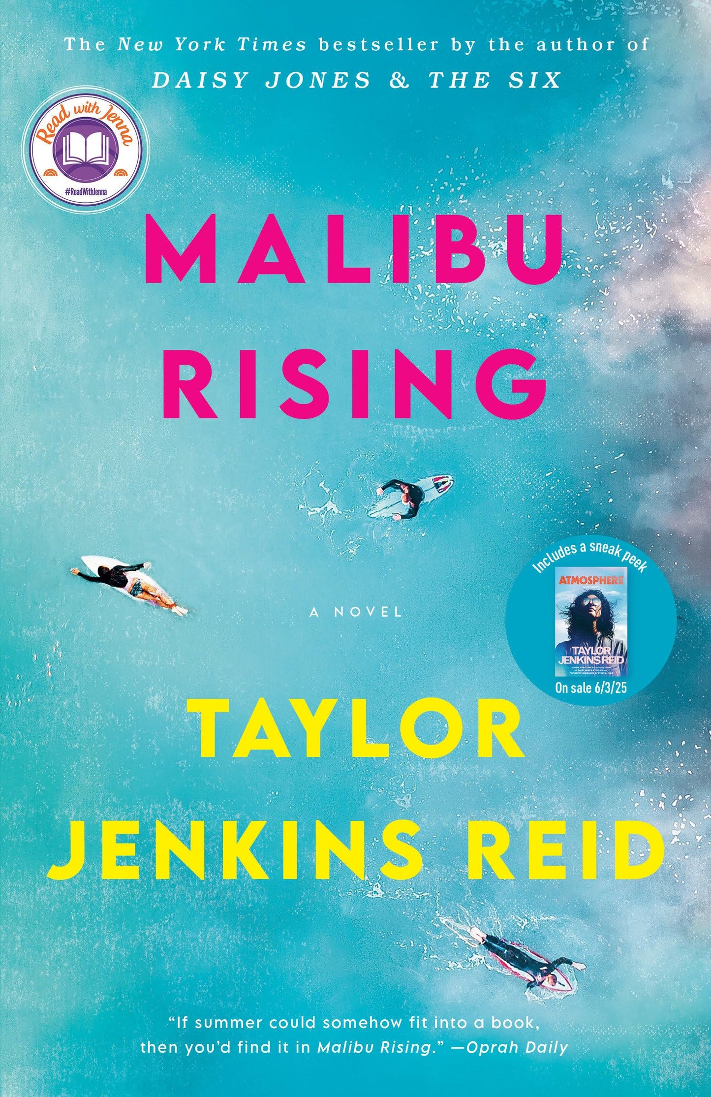 Malibu Rising book cover