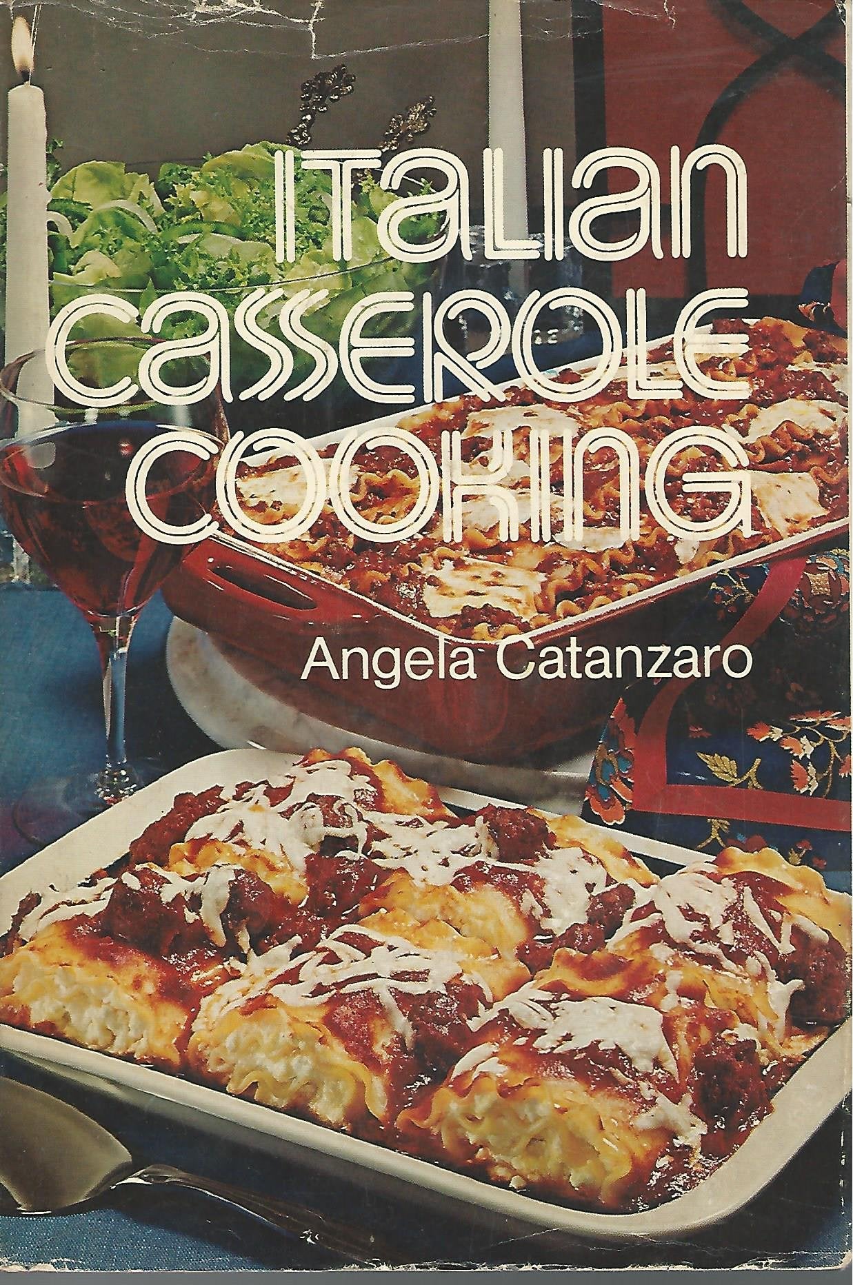 Italian casserole cooking book cover