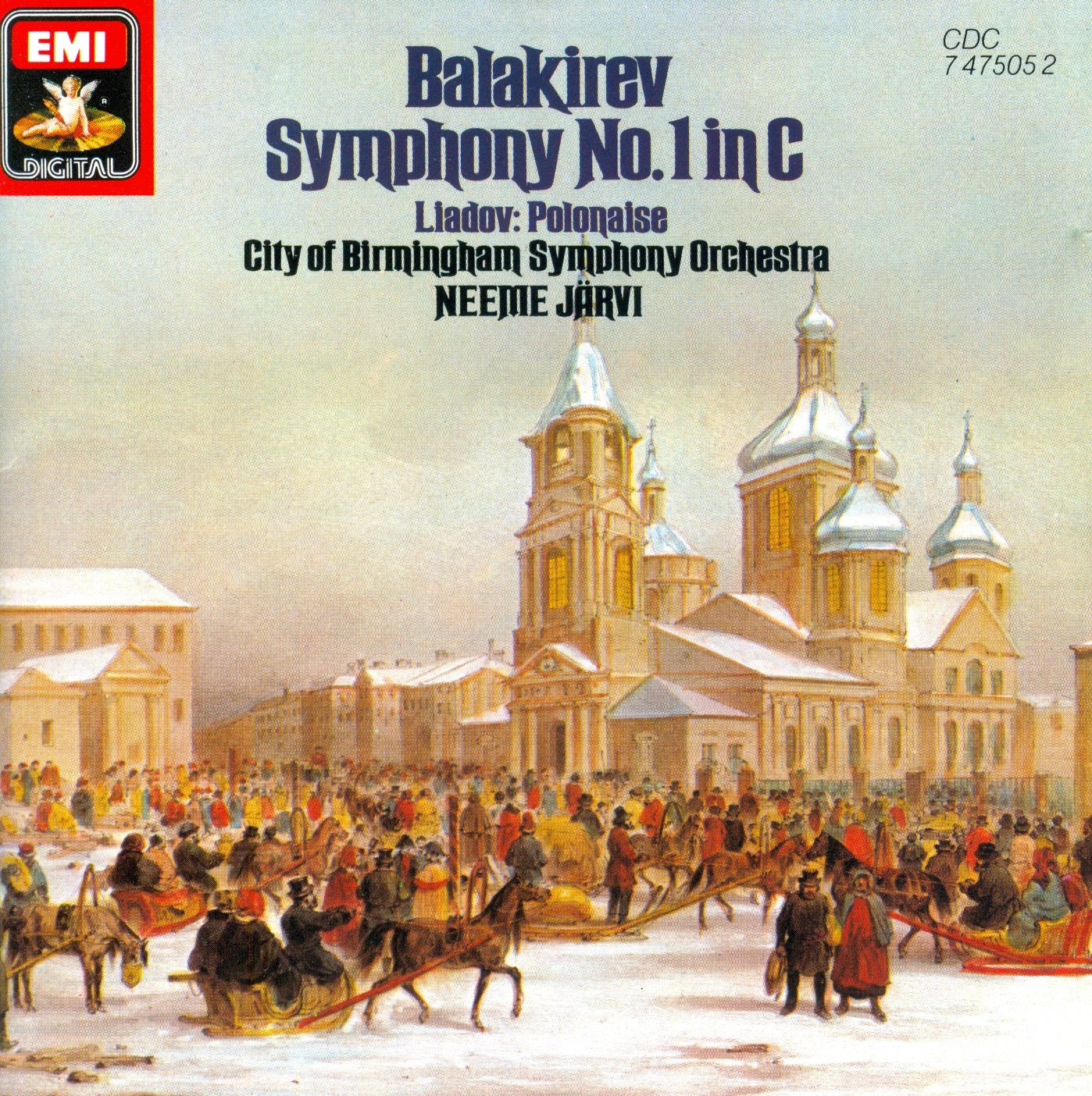 Balakirev : Symphony No. 1 in C, Liadov: Polonaise in C op 49 book cover
