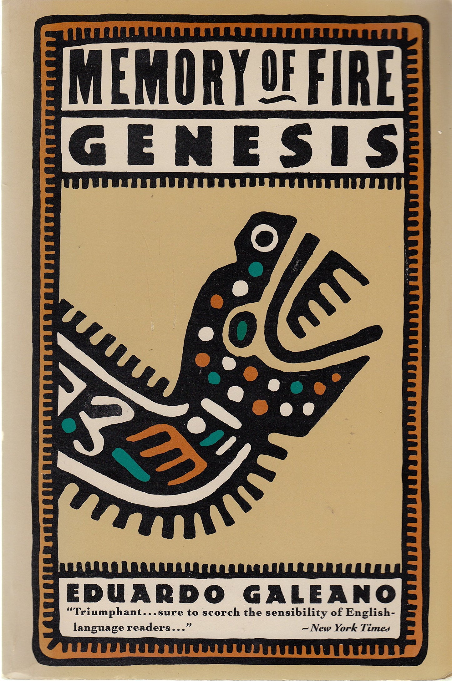 Memory of Fire V 1: Genisis (American) book cover