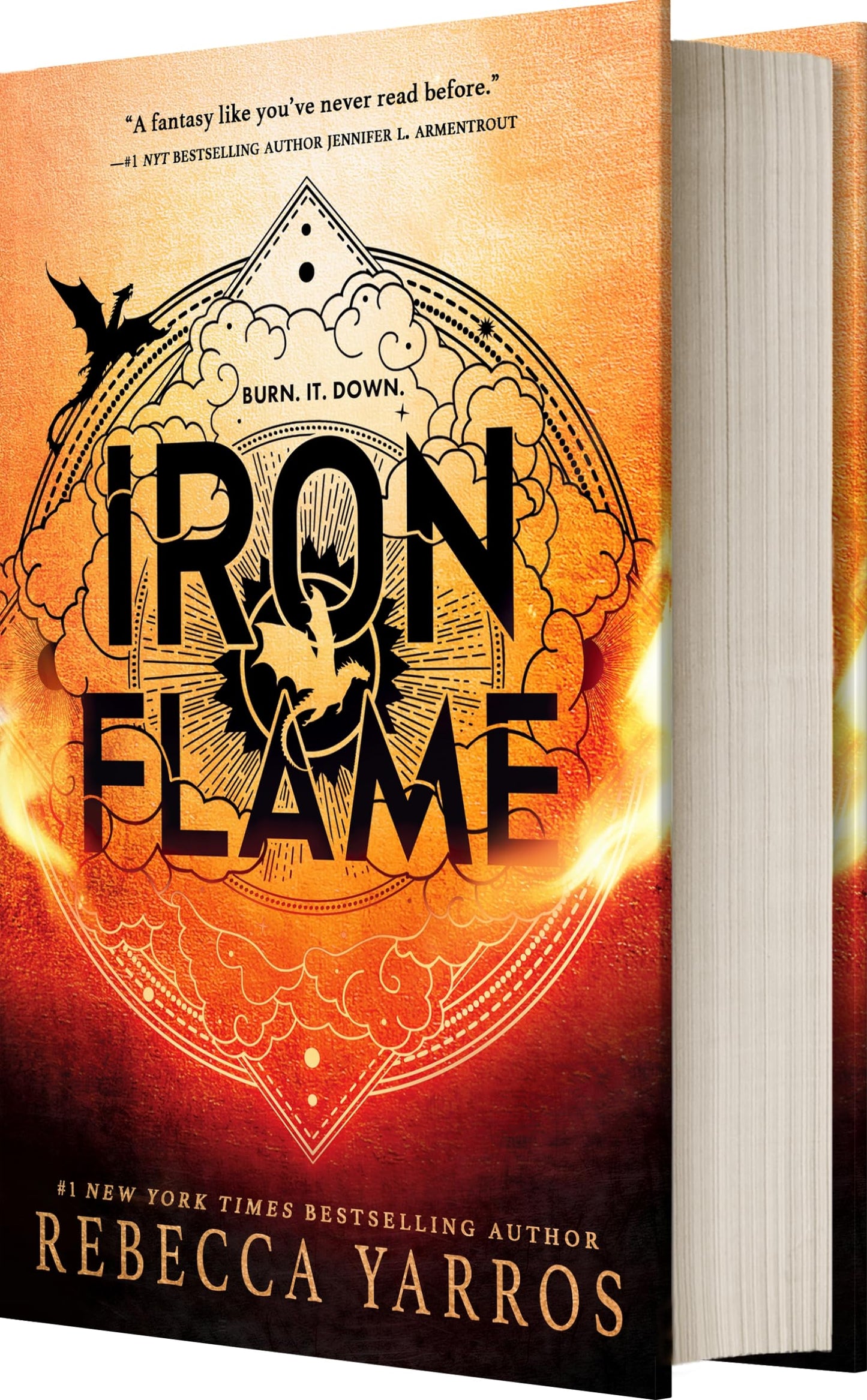 Iron Flame book cover