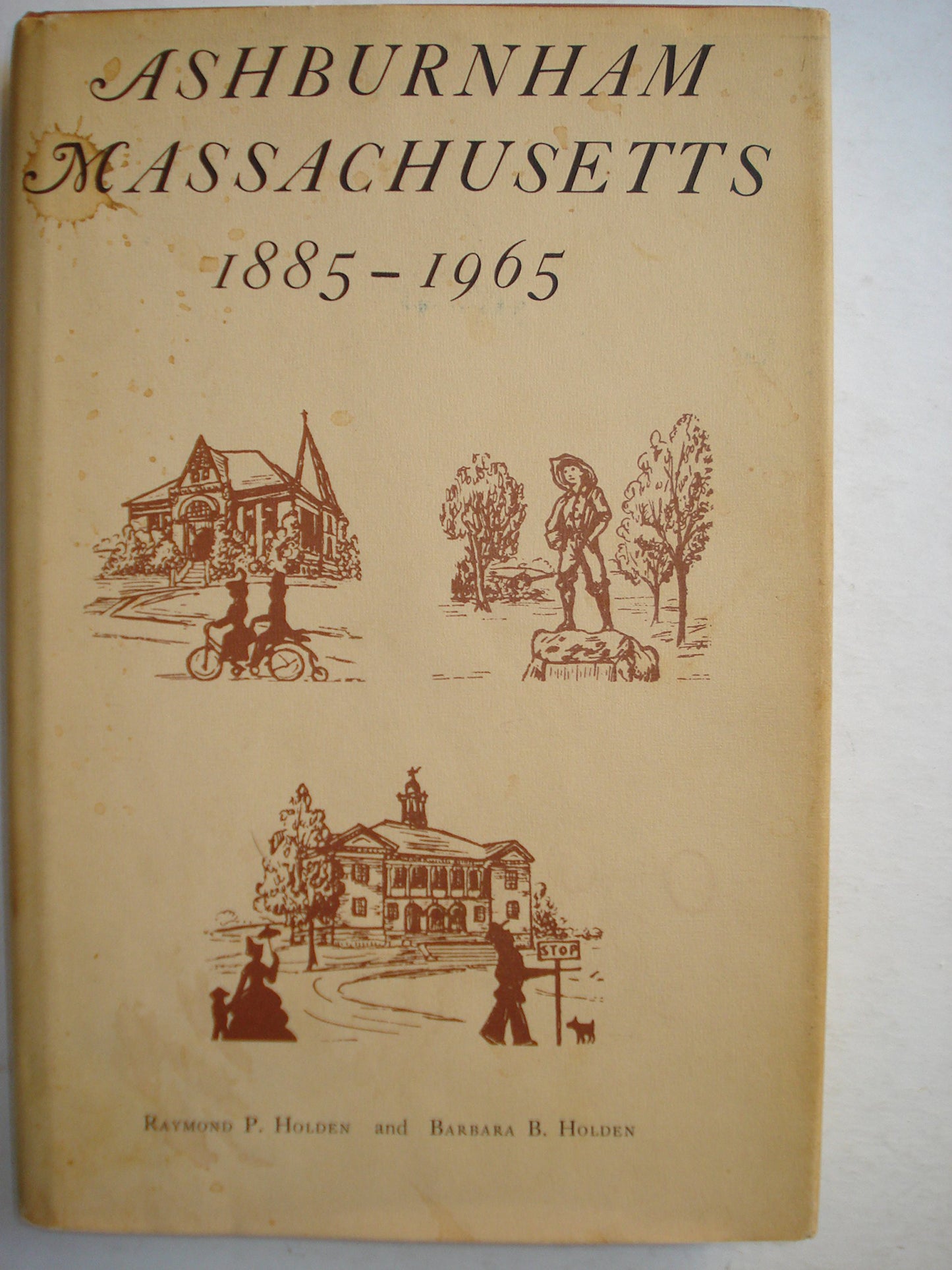 ASHBURNHAM MASSACHUSETTS 1885 1965 book cover