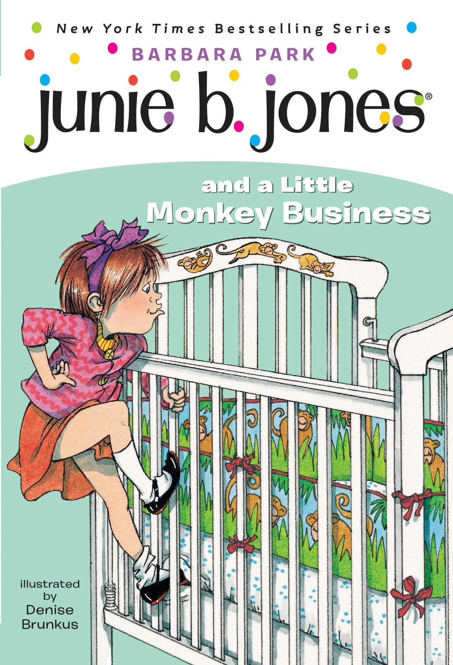 Junie B. Jones #2: Junie B. Jones and a Little Monkey Business book cover