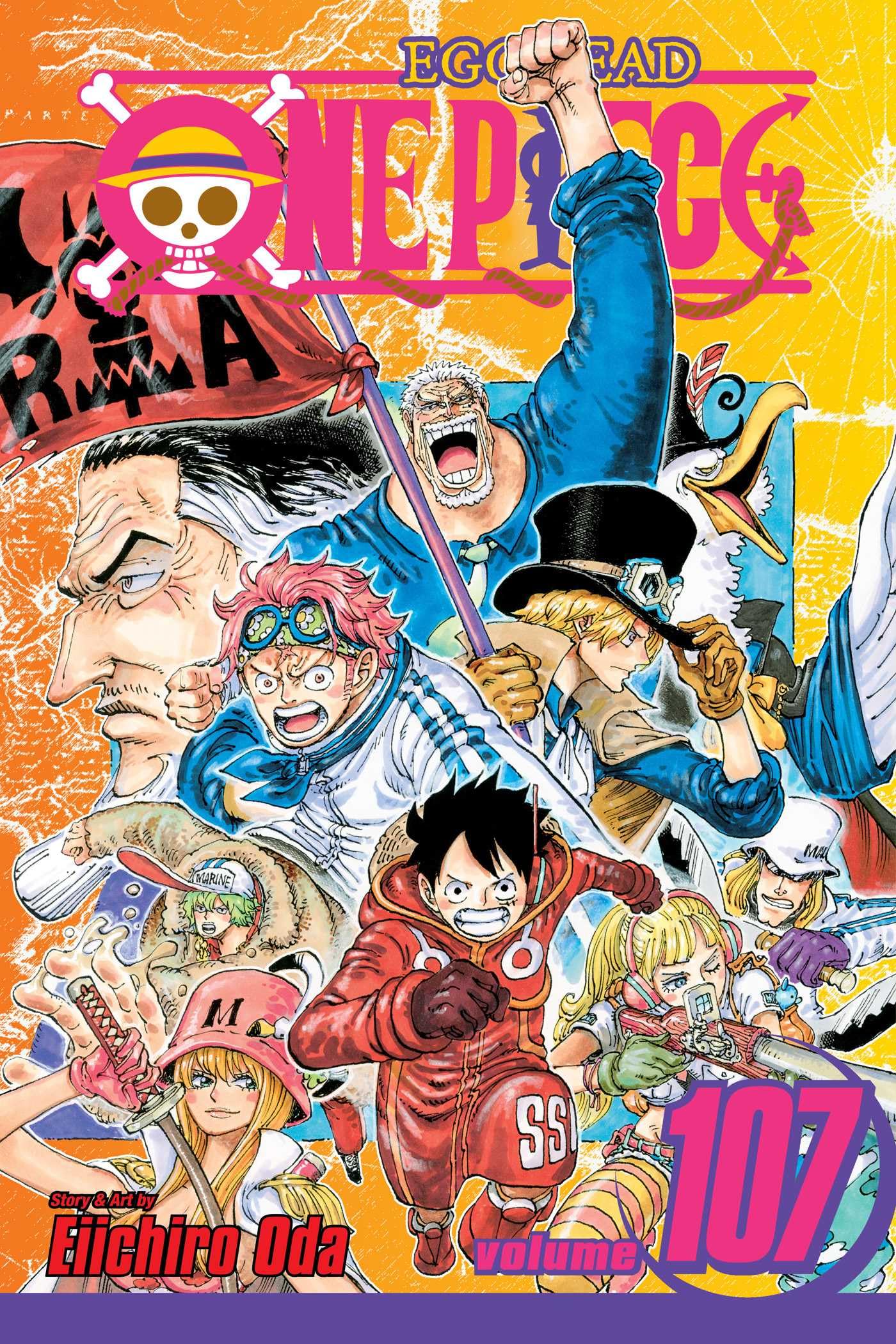One Piece, Vol. 107 book cover