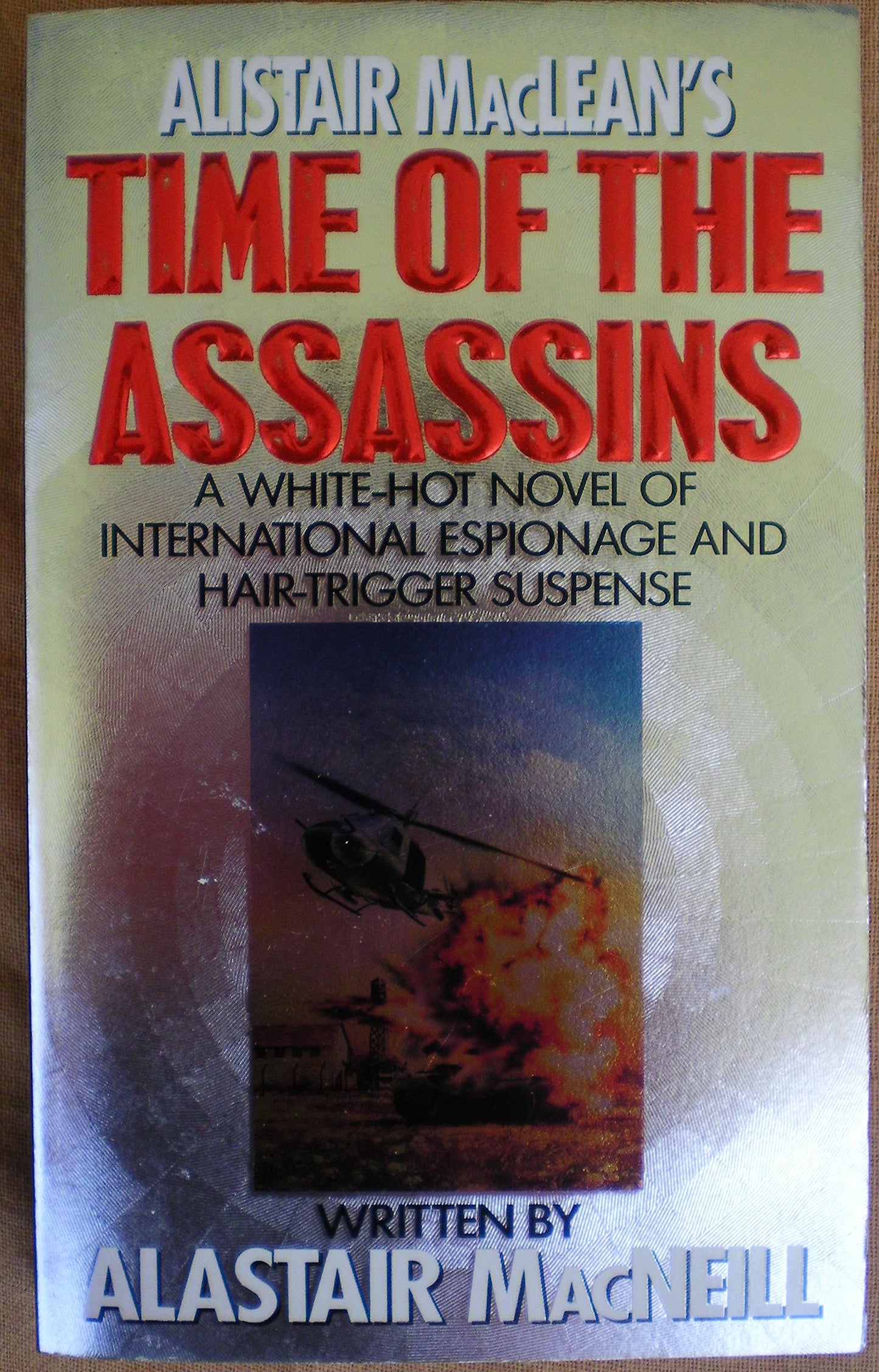 Alistair Maclean's Time of the Assassins book cover
