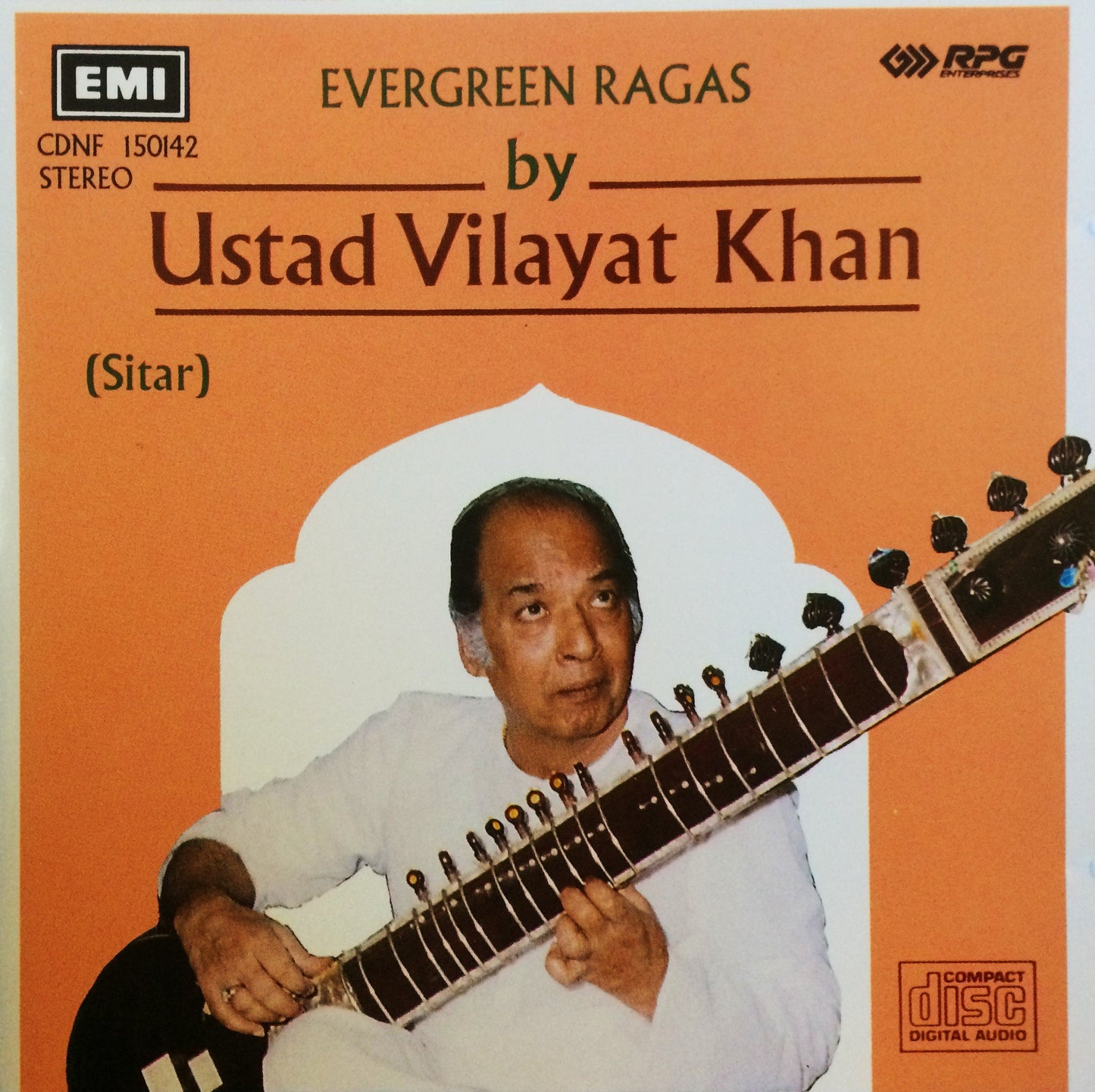 Ustad Vilayat Khan: Evergreen Ragas book cover