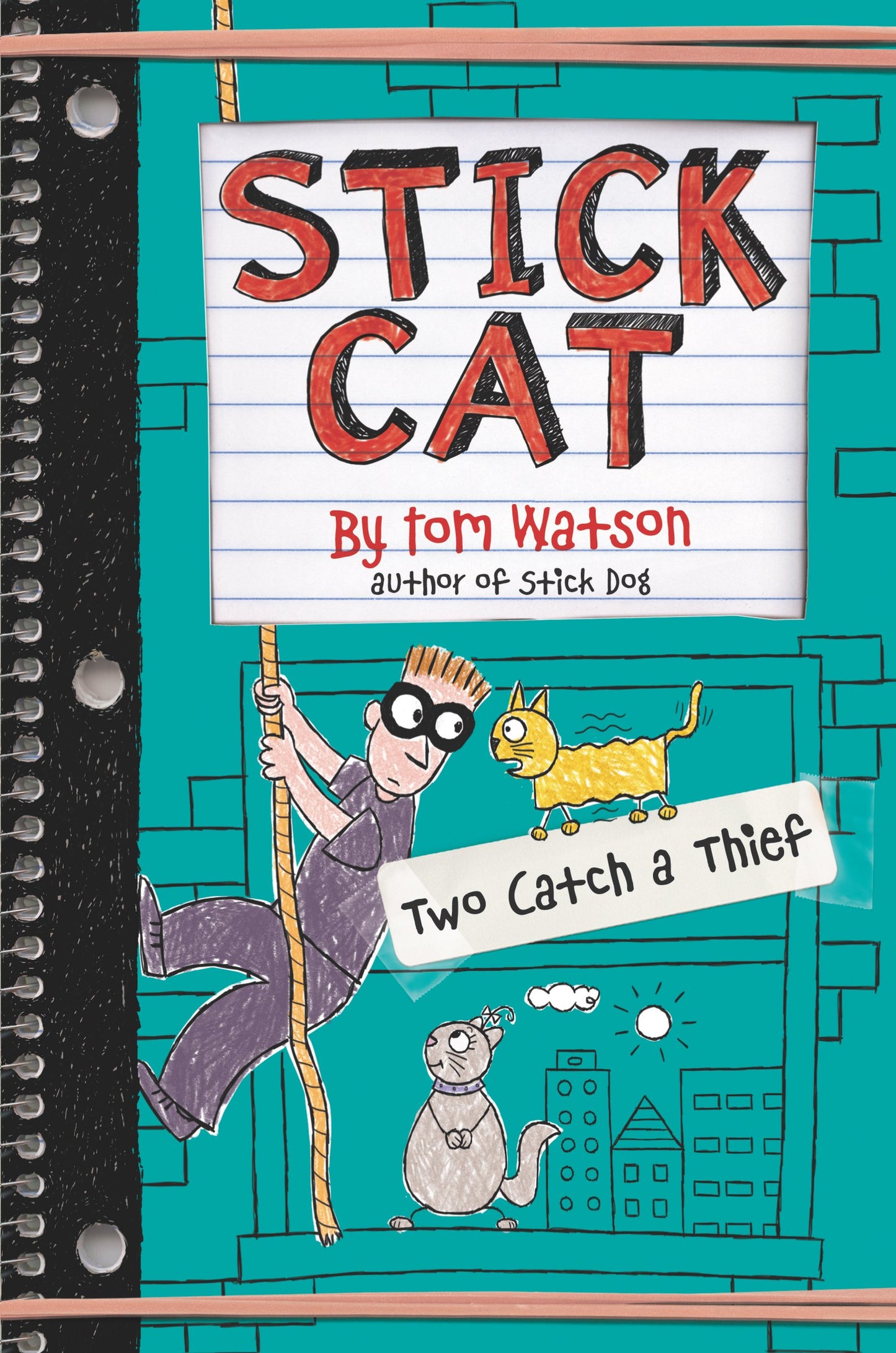 Stick Cat: Two Catch a Thief book cover