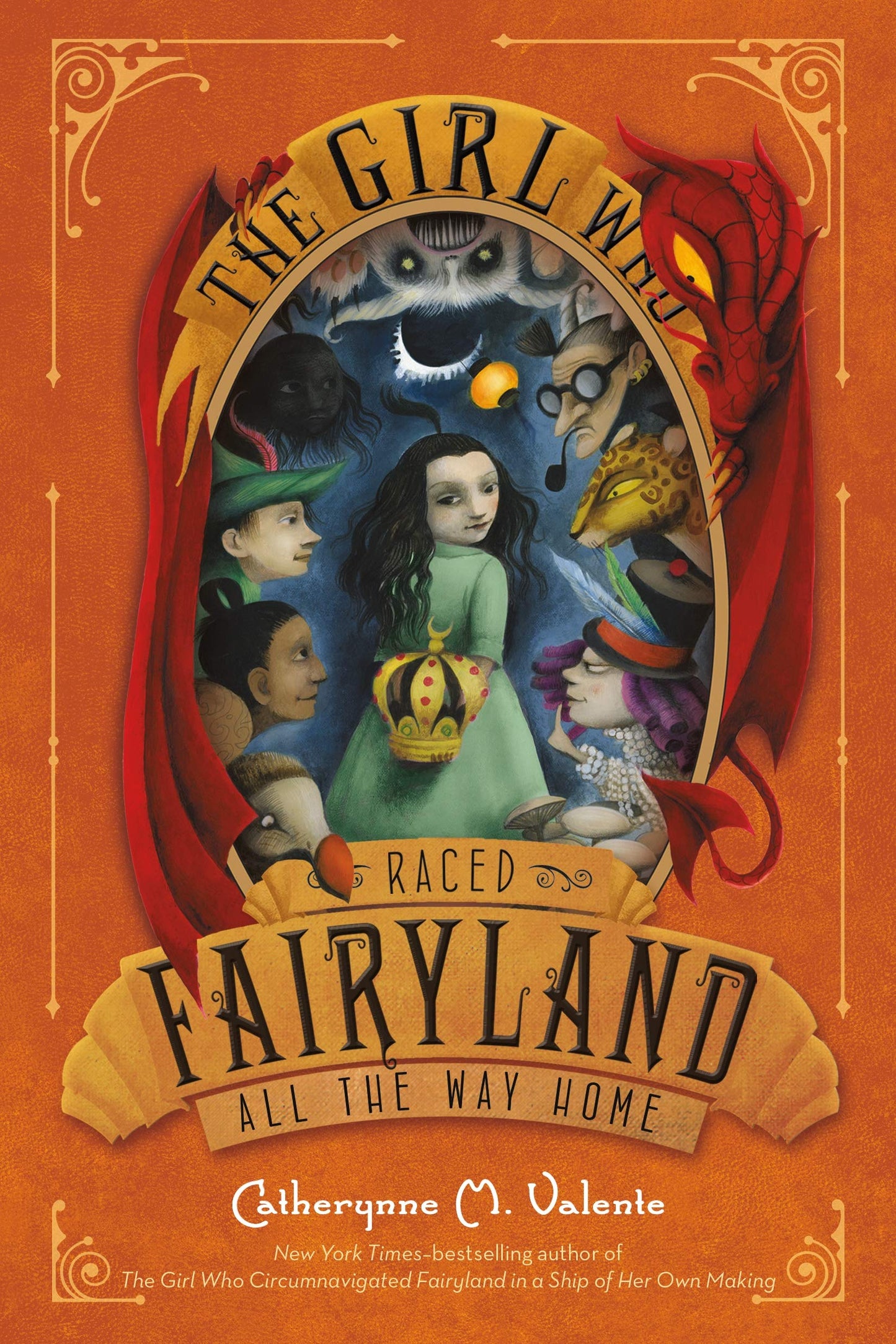 Girl Who Raced Fairyland All the Way Home book cover
