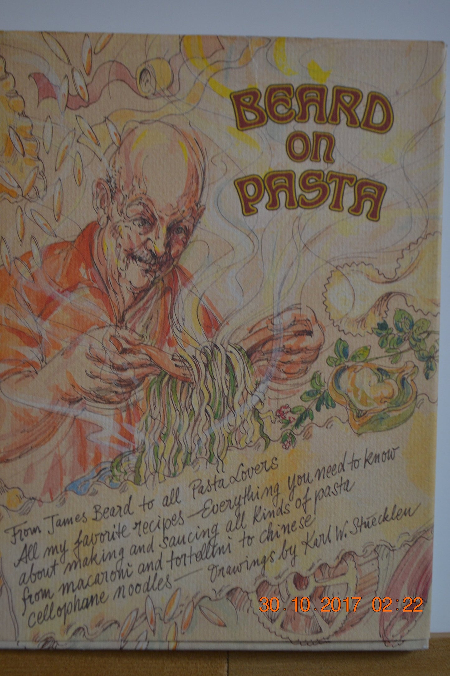 Beard on Pasta book cover