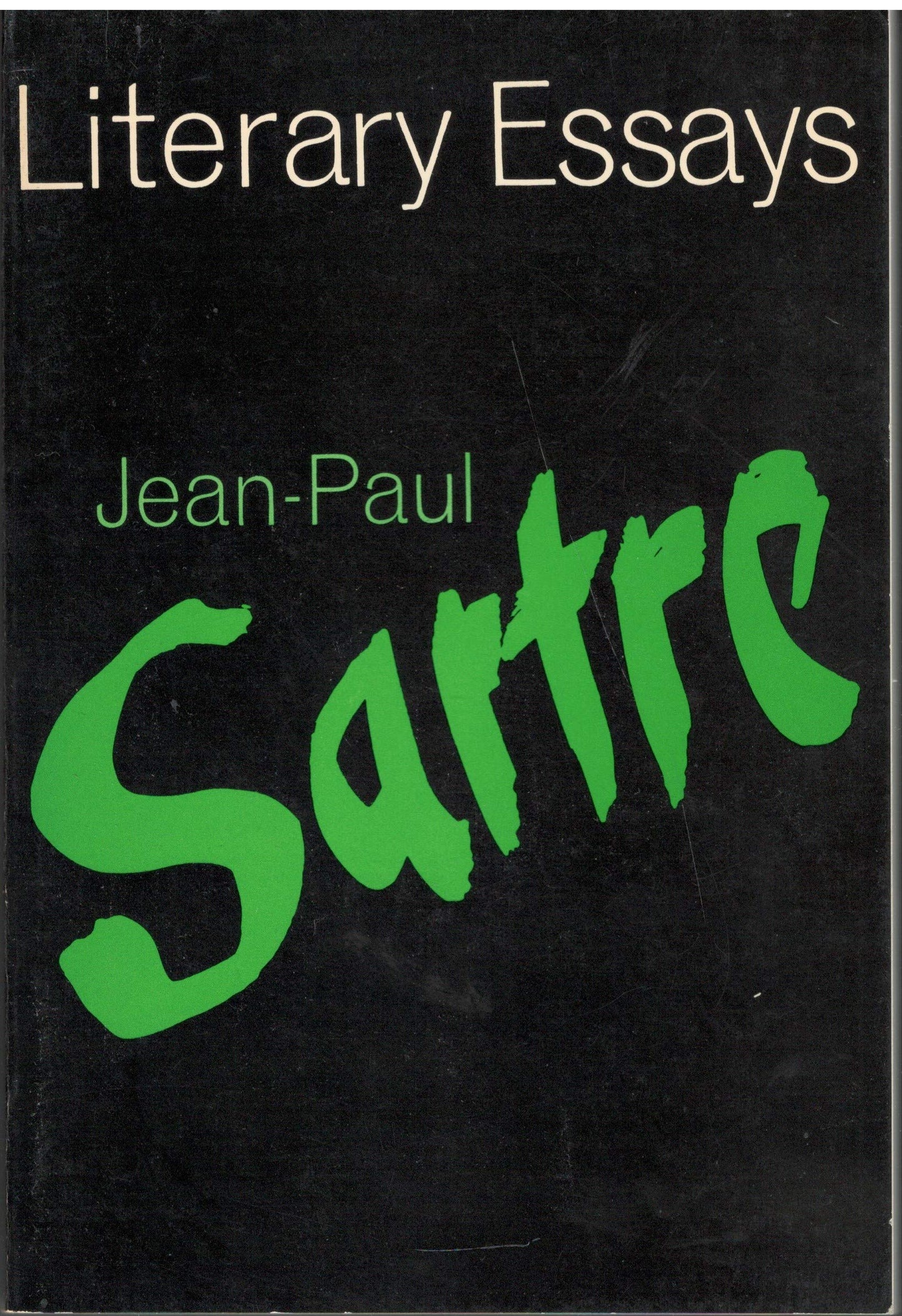 Literary Essays book cover