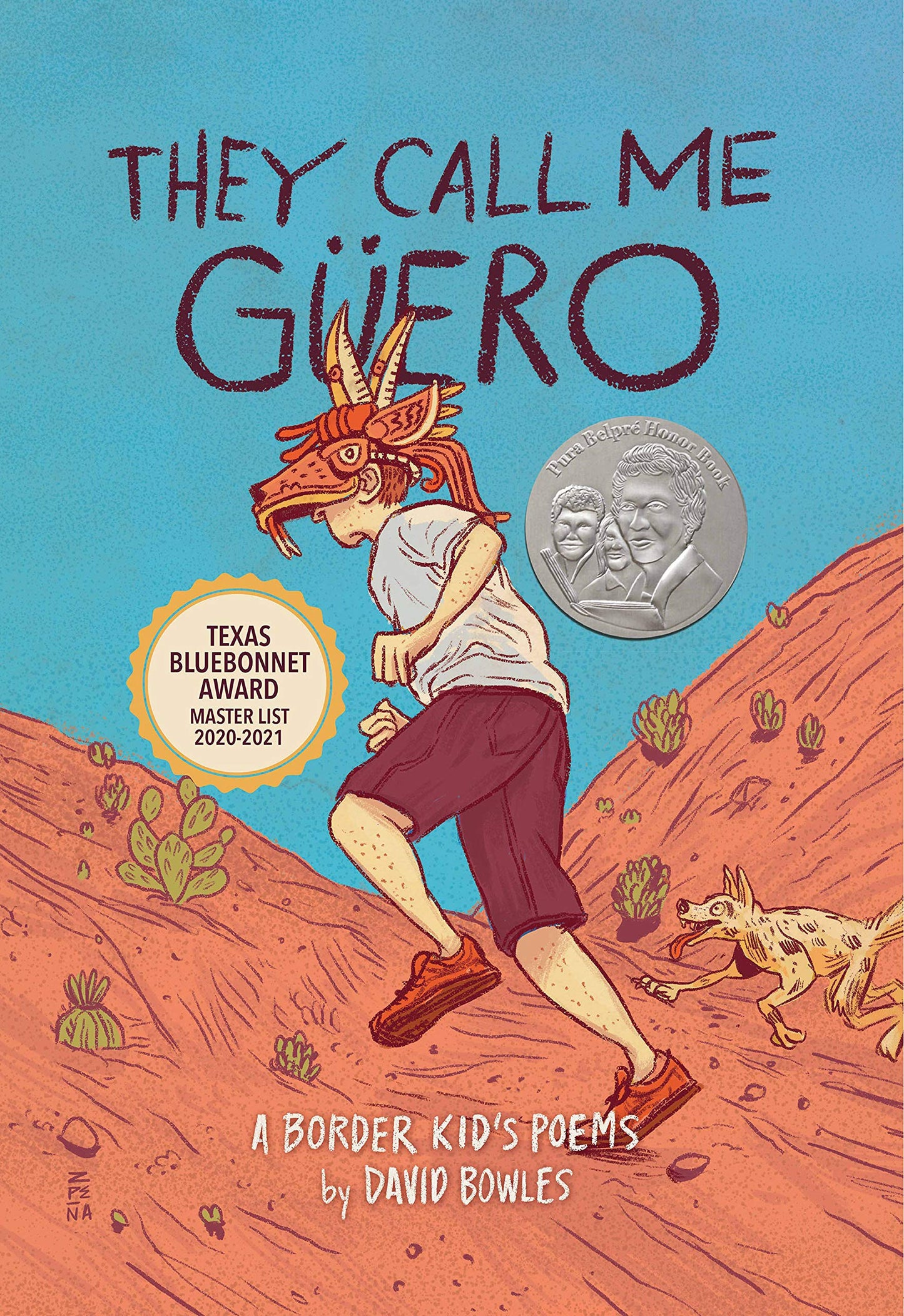 They Call Me Güero: A Border Kid's Poems book cover