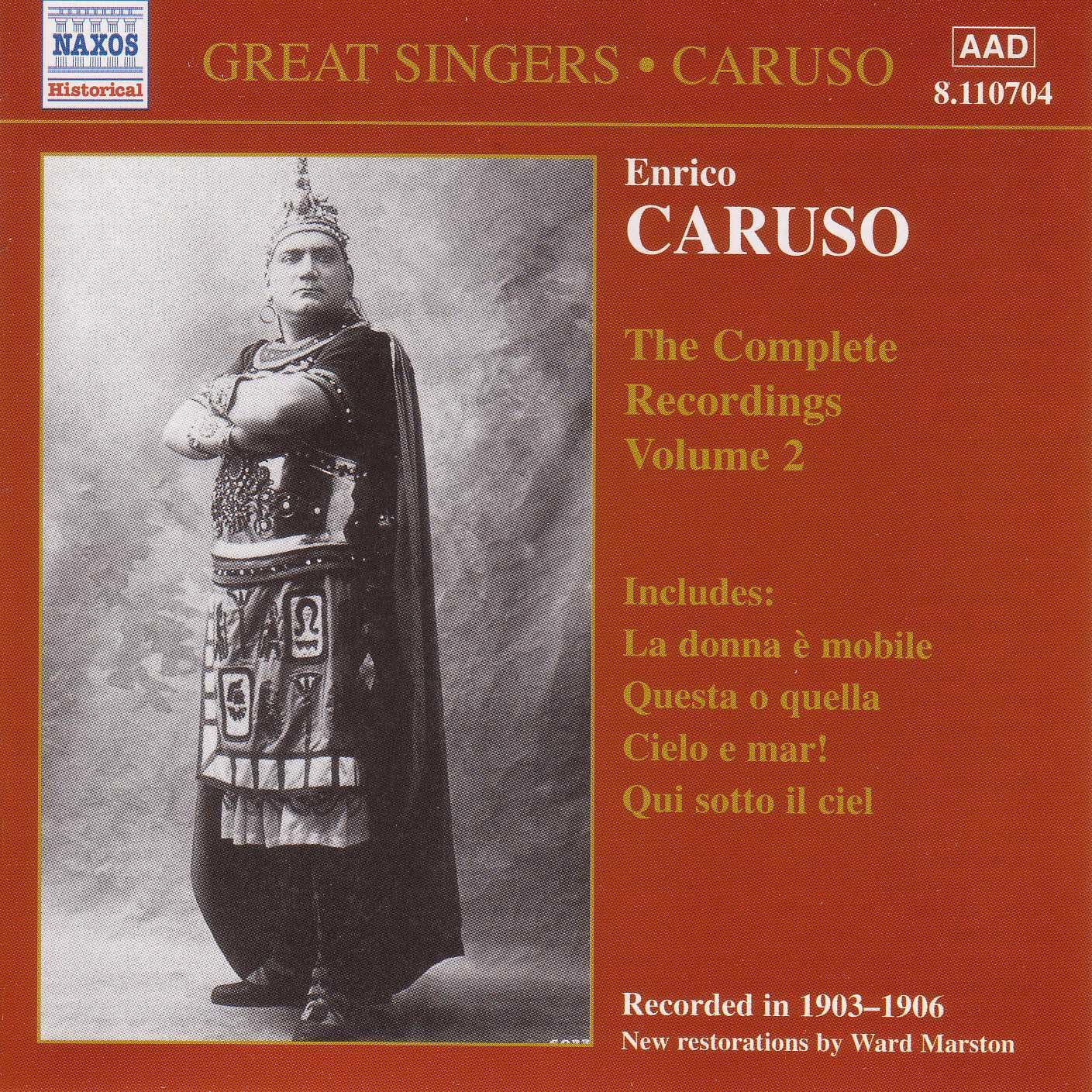 Great Singers: Enrico Caruso Compl Recordings 2 book cover