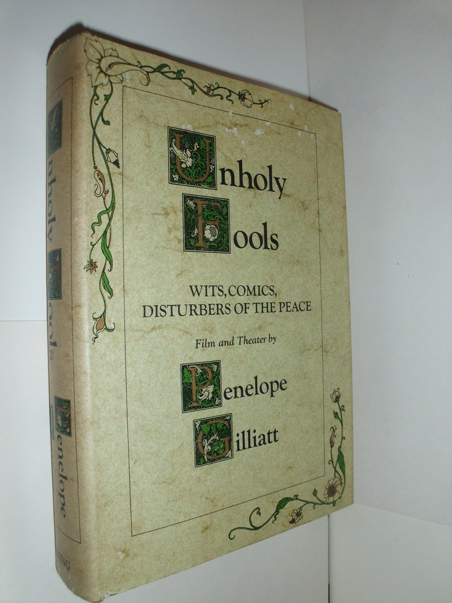 Unholy Fools book cover