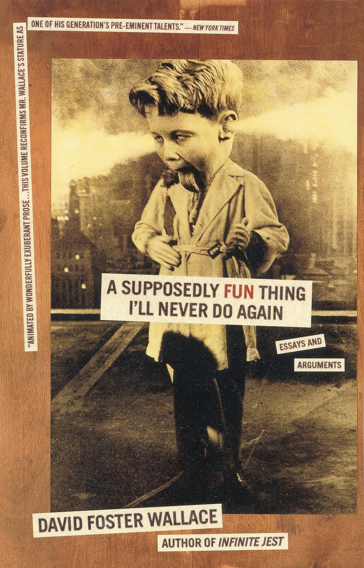 A Supposedly Fun Thing I'll Never Do Again book cover