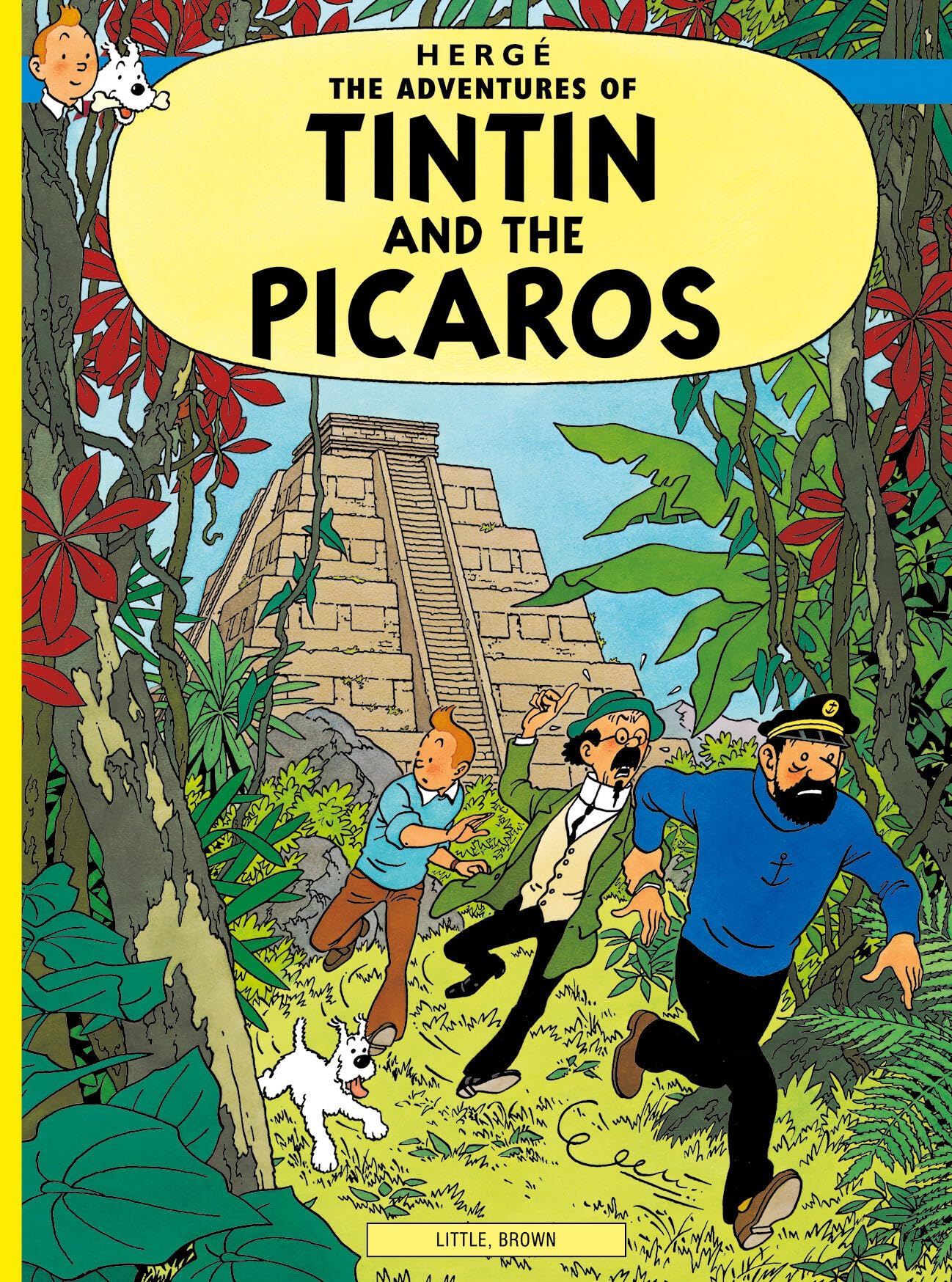 Tintin and the Picaros book cover