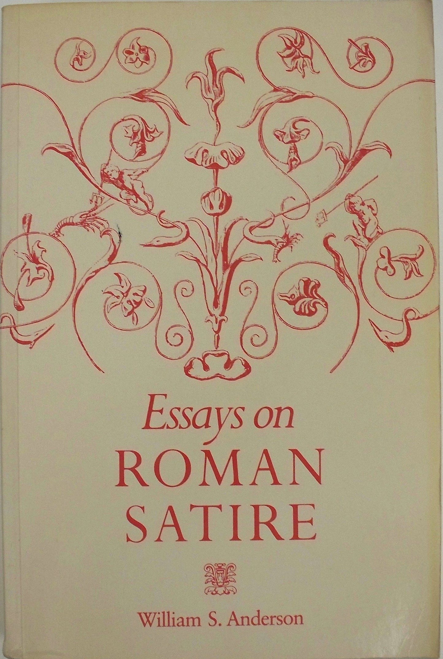 Essays on Roman Satire book cover