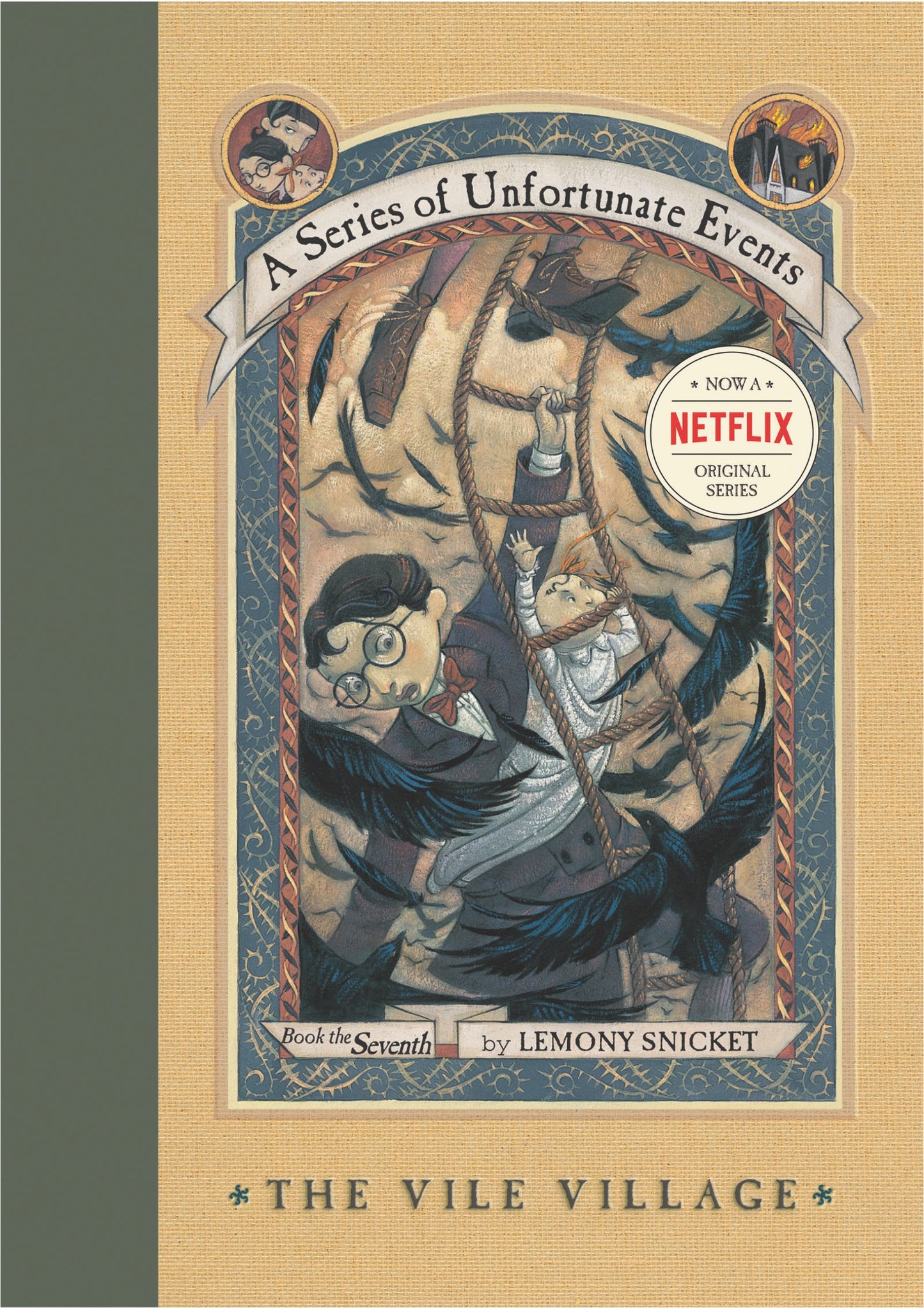 Series of Unfortunate Events #7: The Vile Village book cover