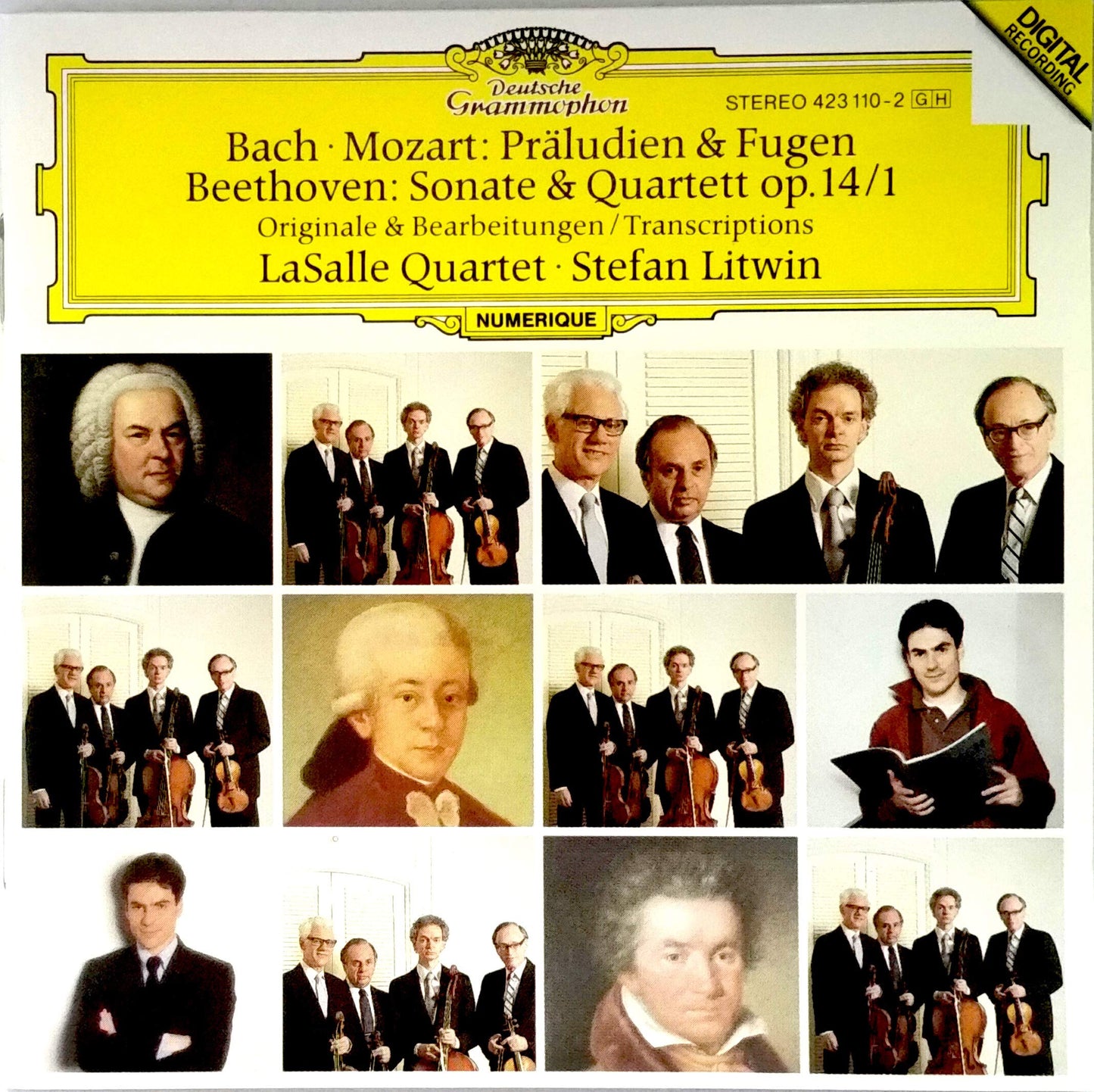 Bach Mozart Beethoven: Quart book cover