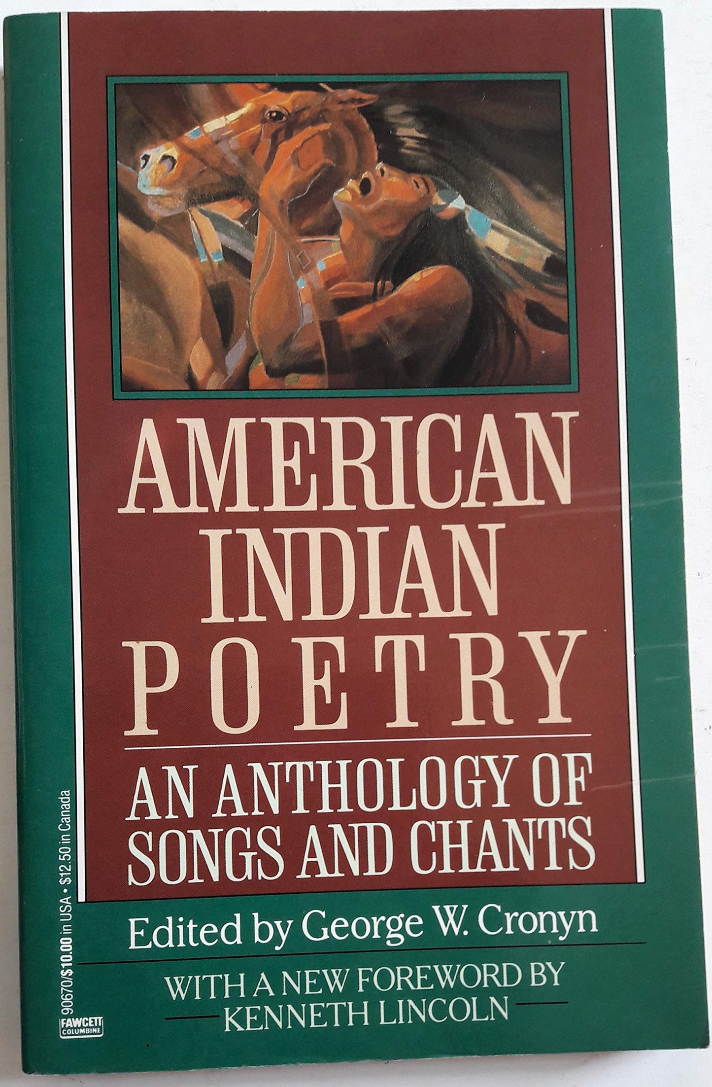 American Indian Poetry (Ballantine Bks Trade) book cover