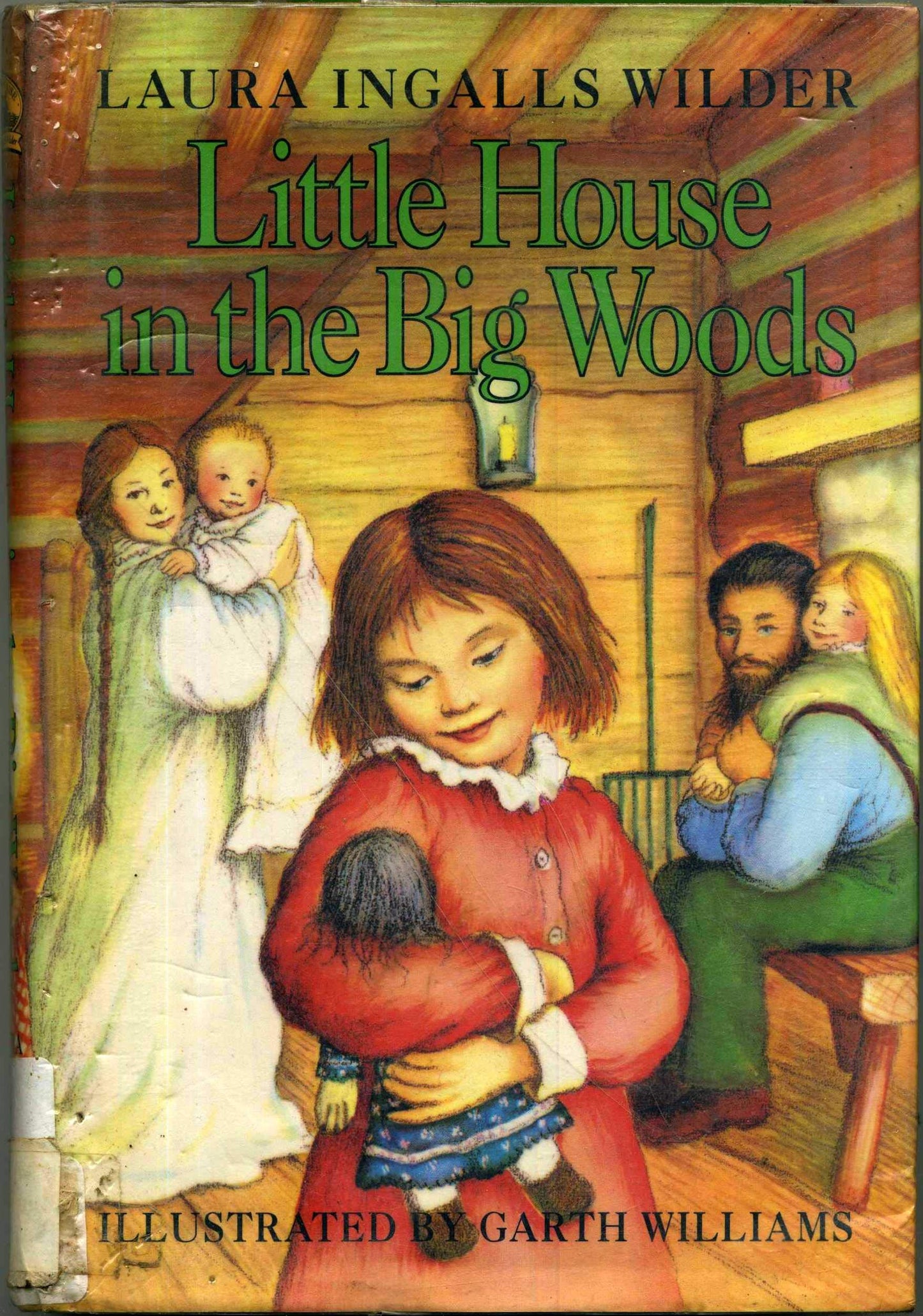 Little House in the Big Woods book cover
