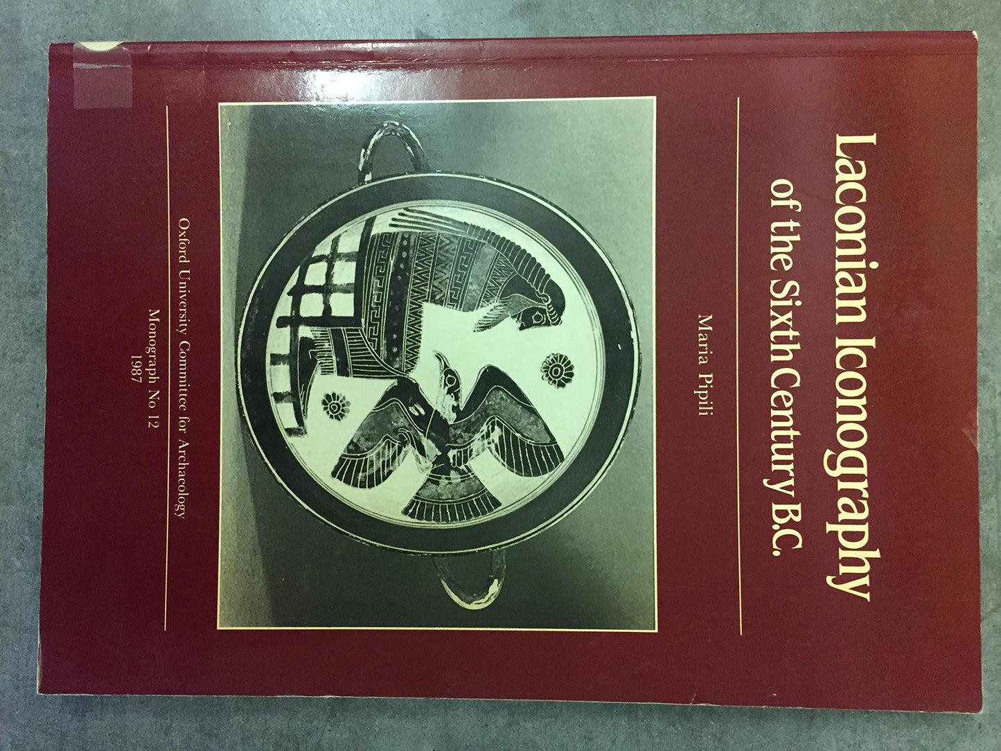 Laconian Iconography of the Sixth Century BC book cover