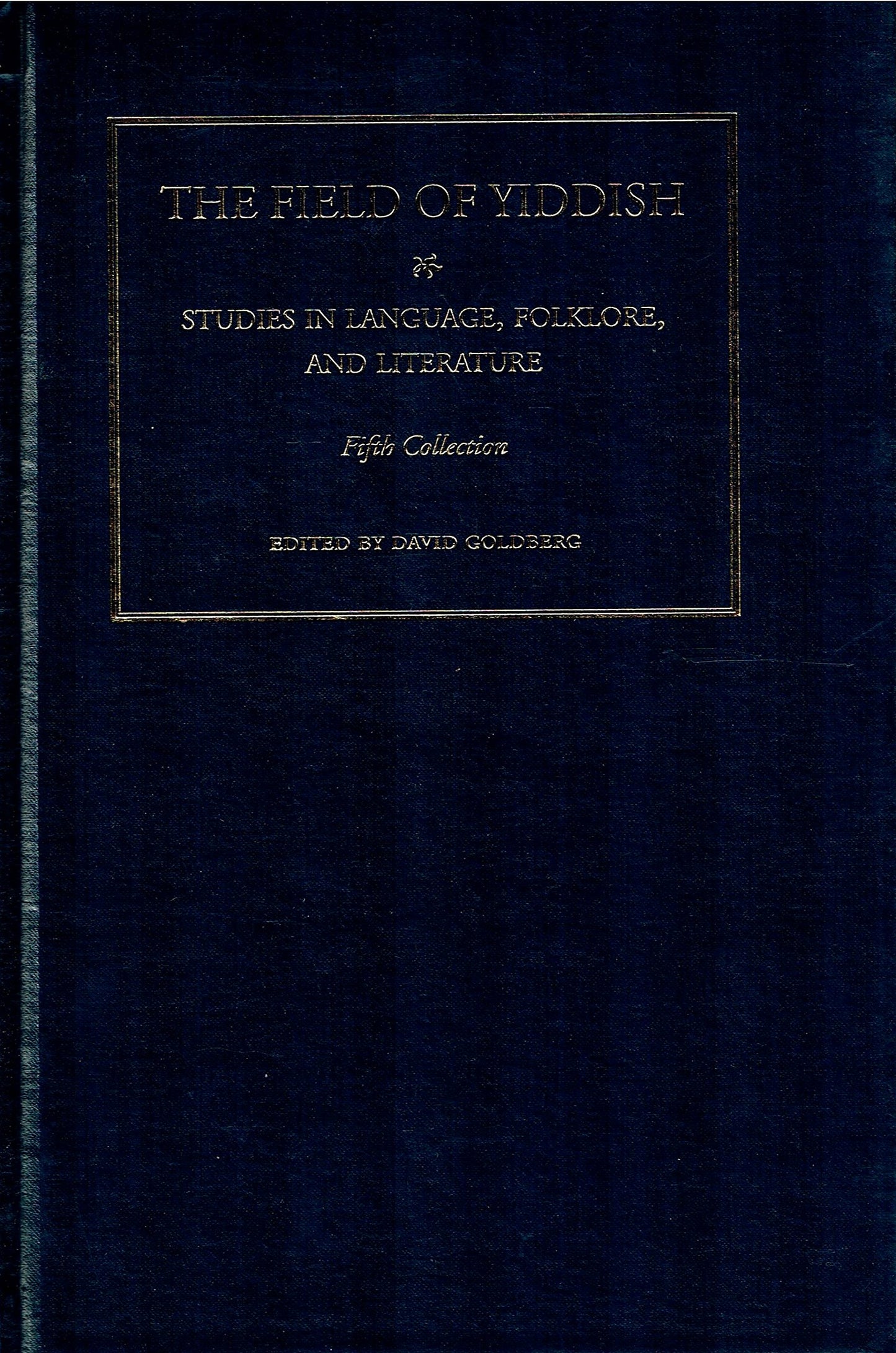 Field of Yiddish book cover