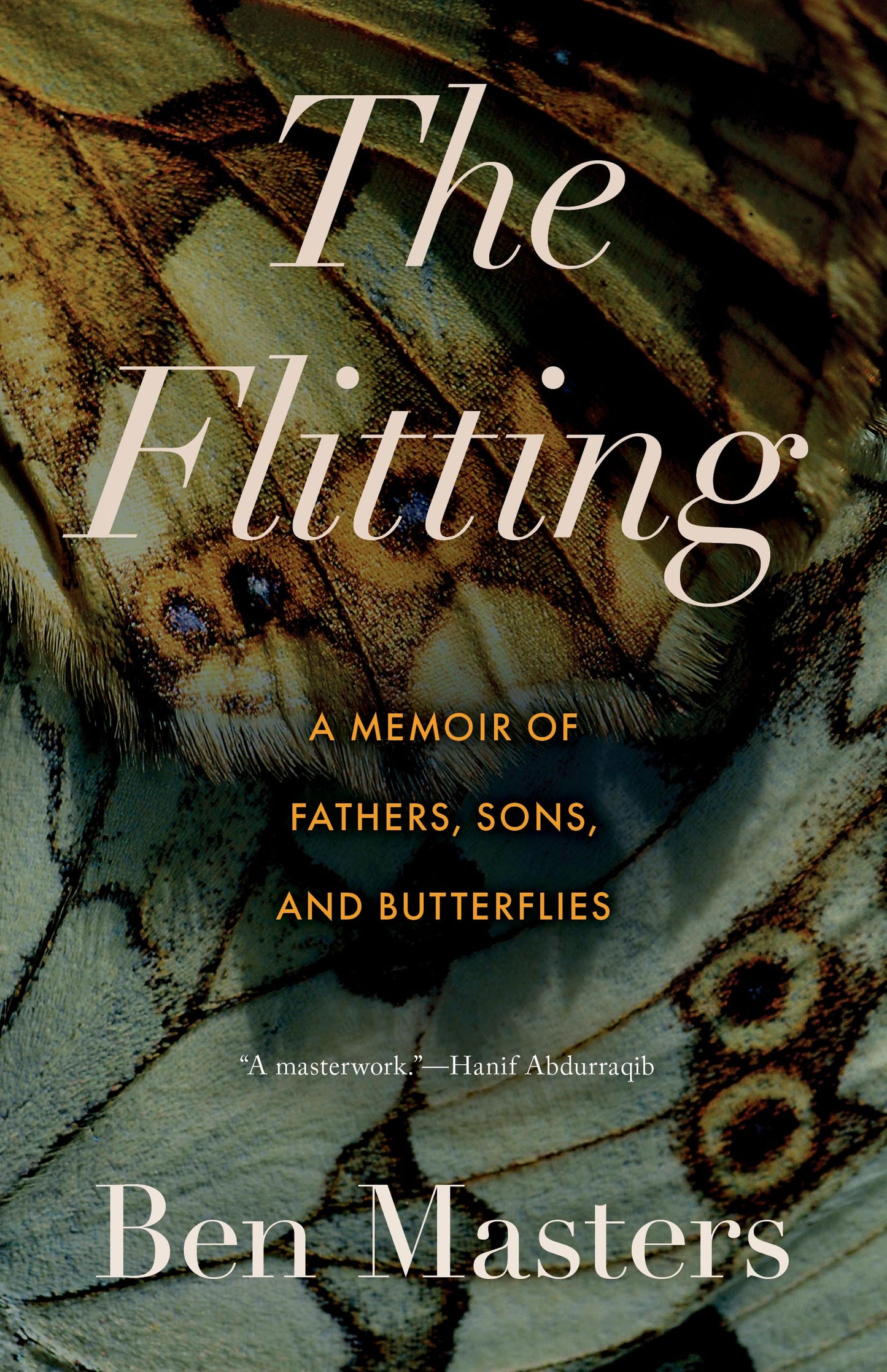 Flitting: A Memoir of Fathers, Sons, and Butterflies book cover