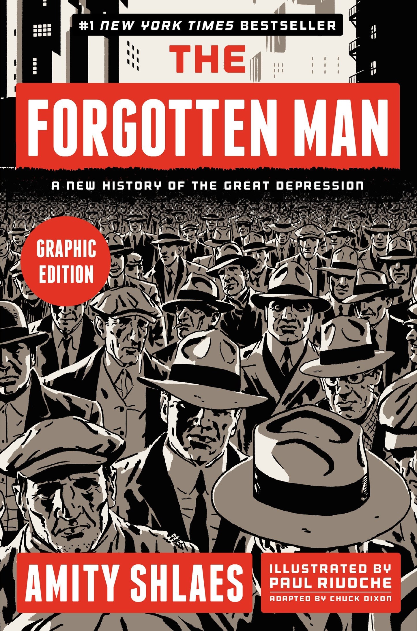 Forgotten Man: A New History of the Great Depression (Graphic) book cover