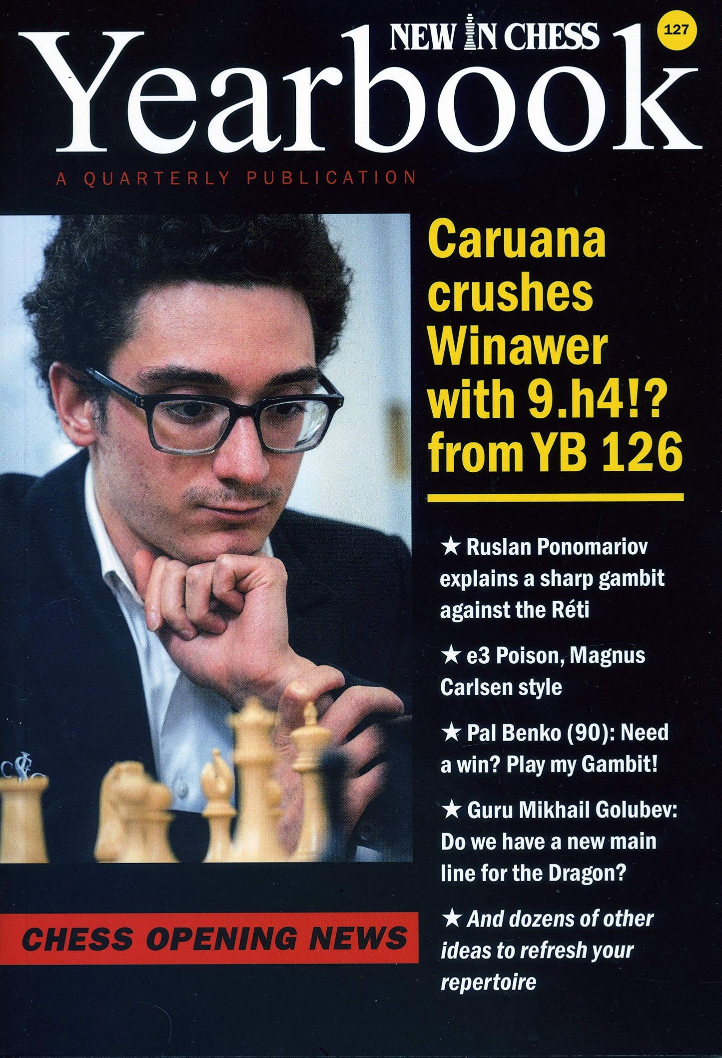 New in Chess Yearbook 127: Chess Opening News book cover