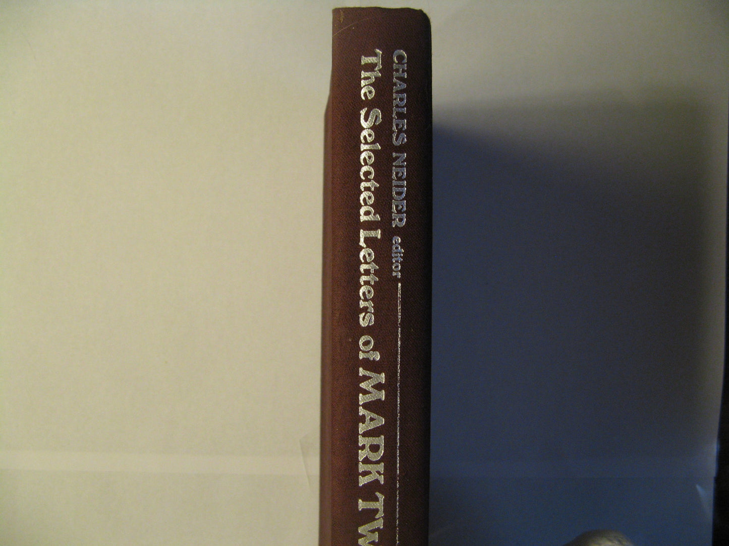 Selected Letters of Mark Twain book cover