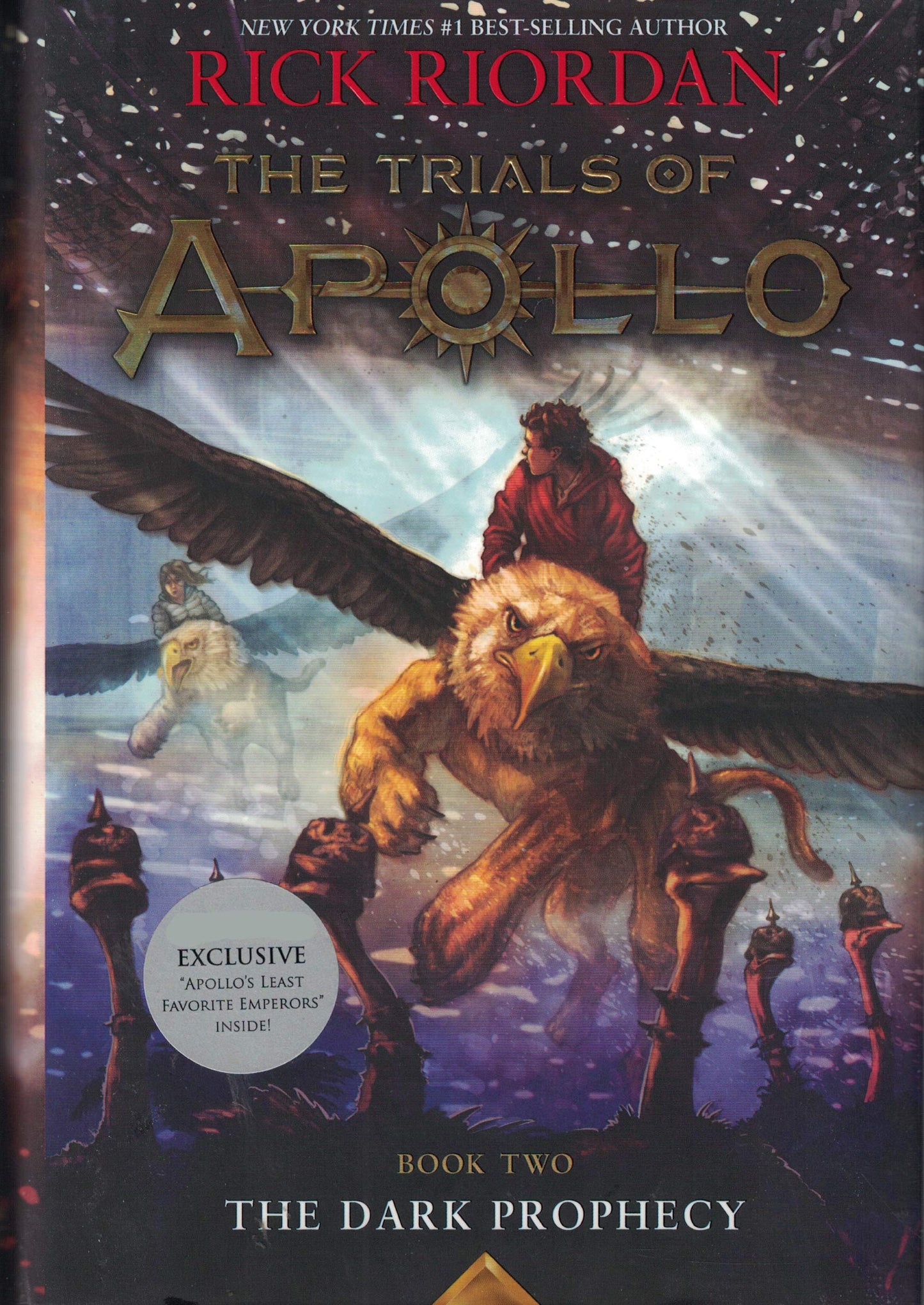 The Dark Prophecy (The Trials of Apollo Series #2 Exclusive Edition) book cover