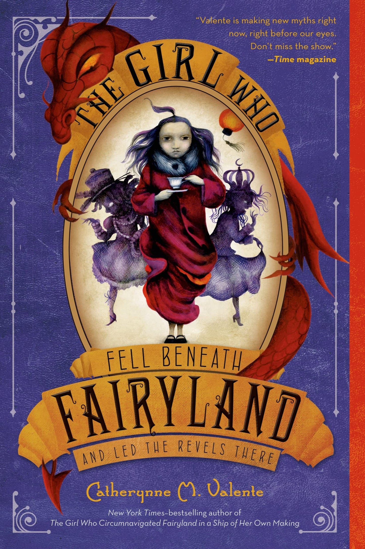 Girl Who Fell Beneath Fairyland and Led the Revels There book cover