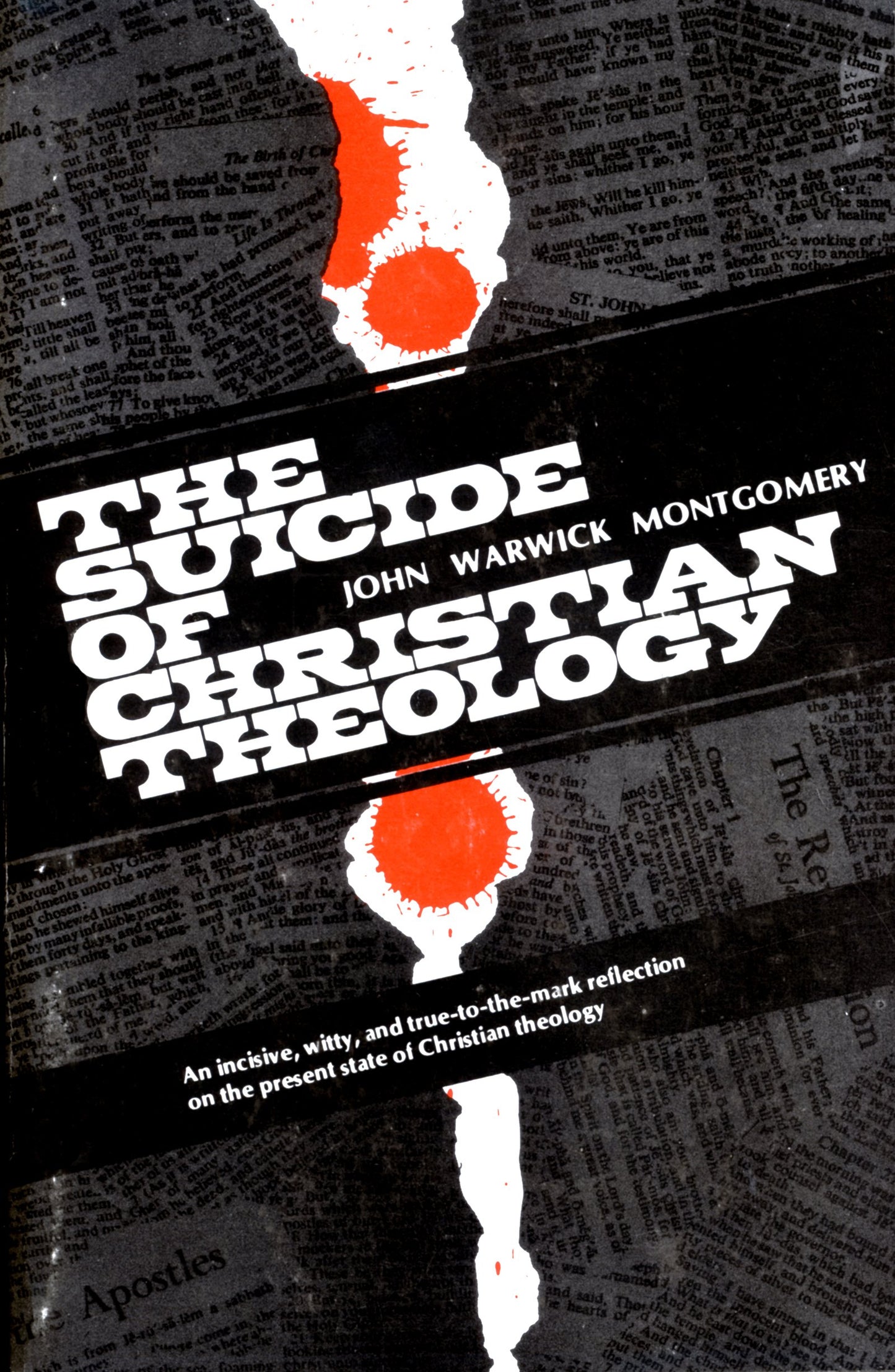 Suicide of Christian Theology book cover