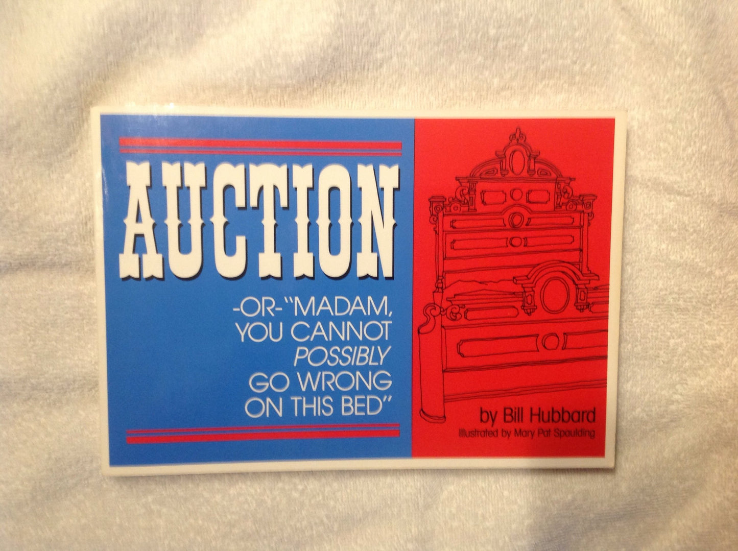 Auction book cover