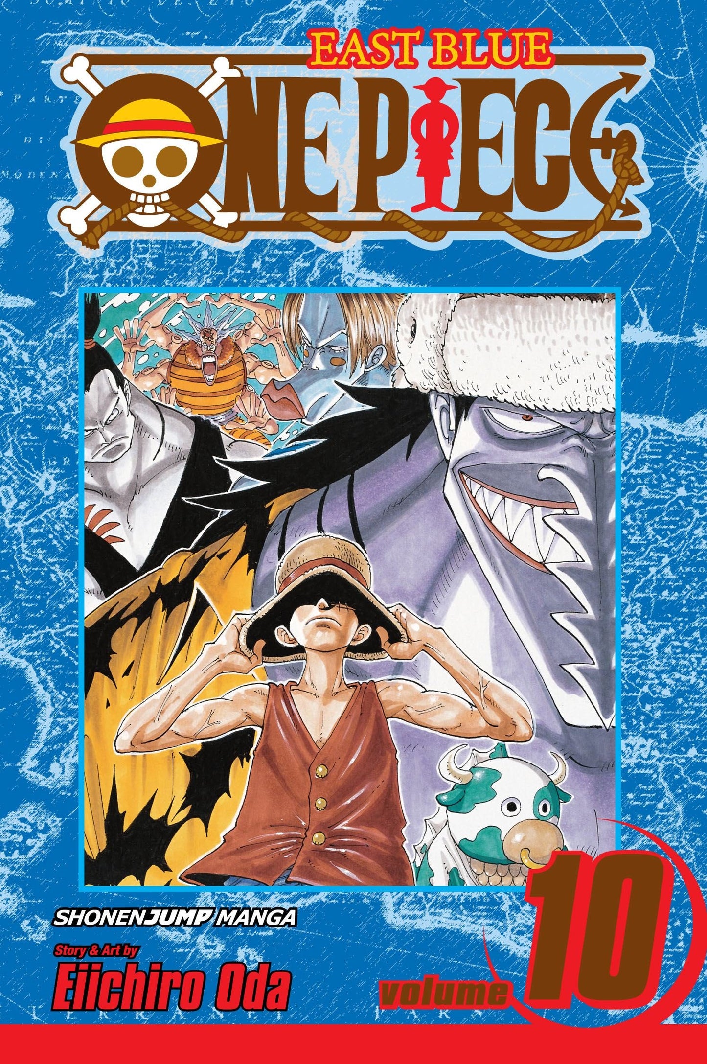 One Piece, Vol. 10 book cover