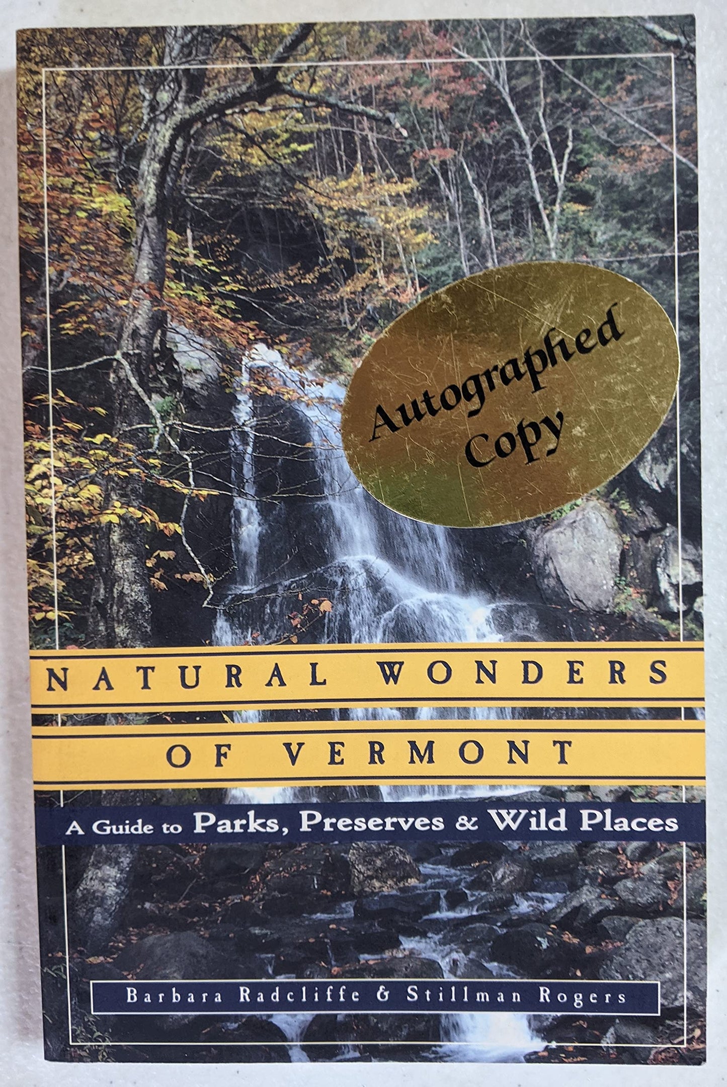 Natural Wonders of Vermont: A Guide to Parks, Preserves & Wild Places book cover