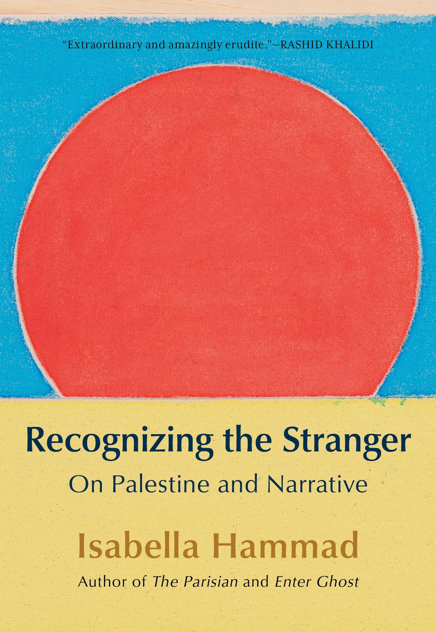 Recognizing the Stranger: On Palestine and Narrative book cover