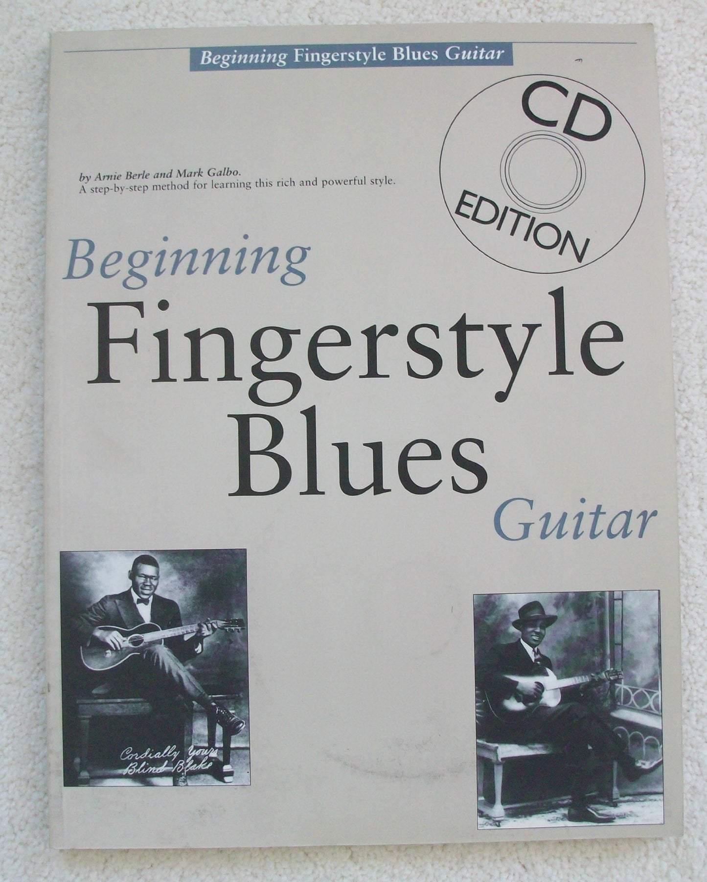 Beginning Fingerstyle Blues Guitar book cover